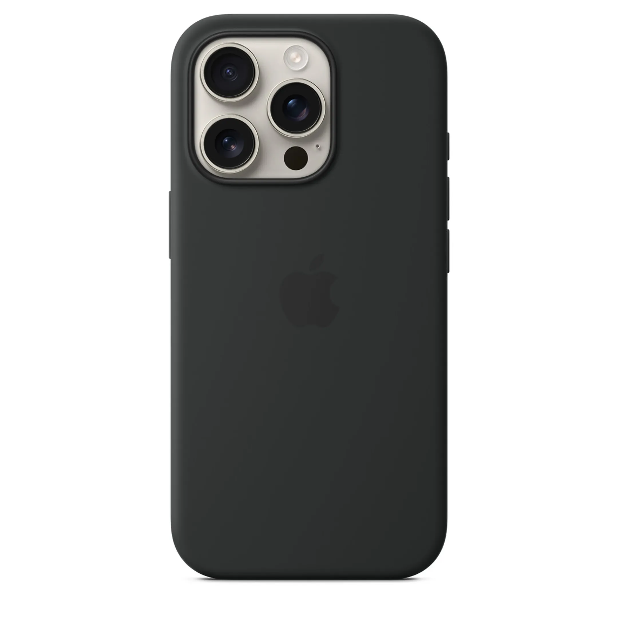 Apple Coque en silicone avec MagSafe pour iPhone 16 Pro - Noir image