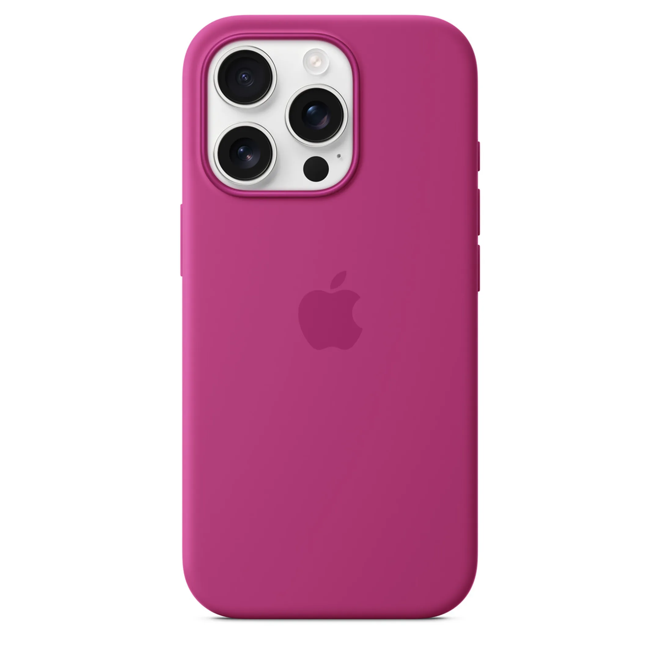 Apple Coque en silicone avec MagSafe pour iPhone 16 Pro - Fuchsia image