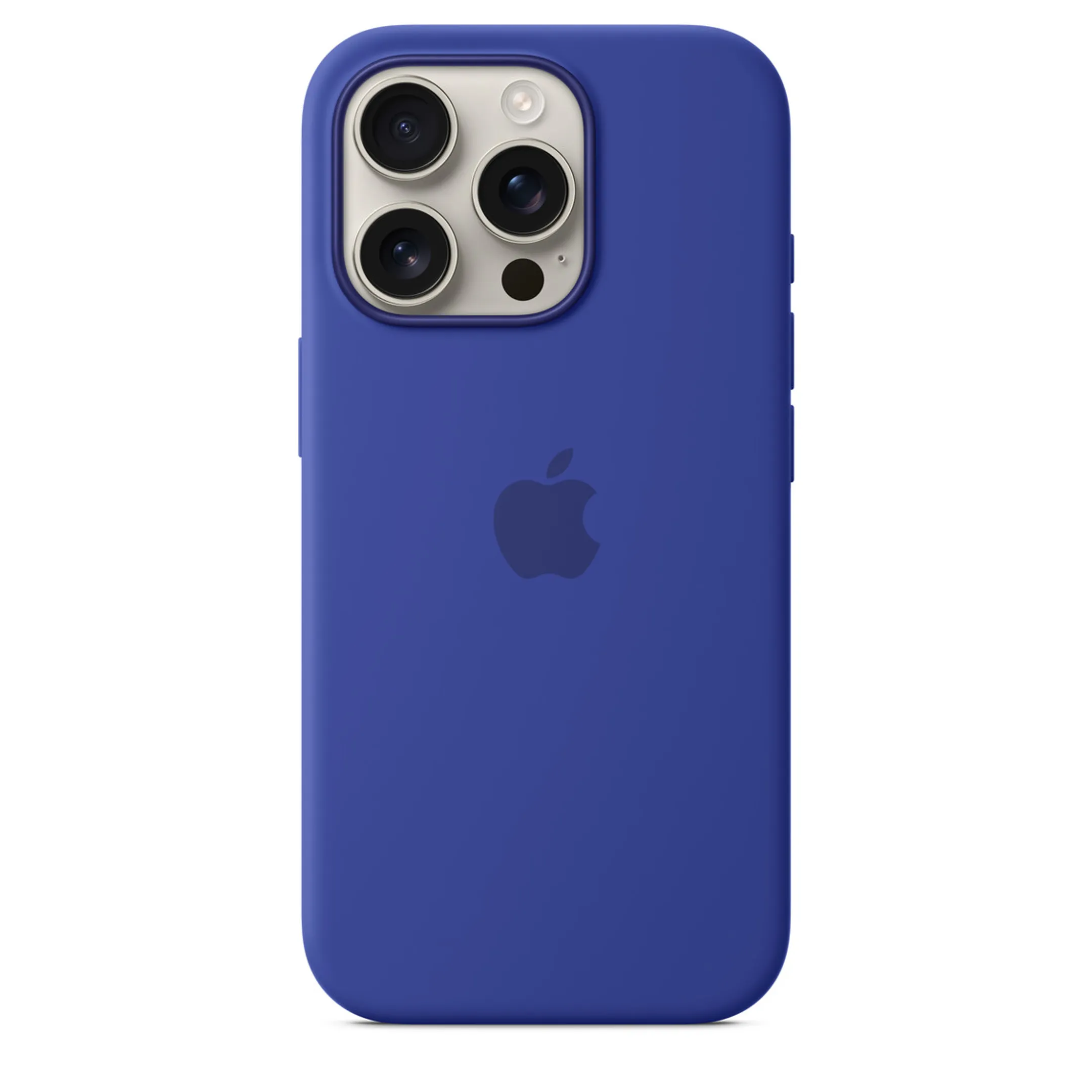 Apple Coque en silicone avec MagSafe pour iPhone 16 Pro - Outremer image
