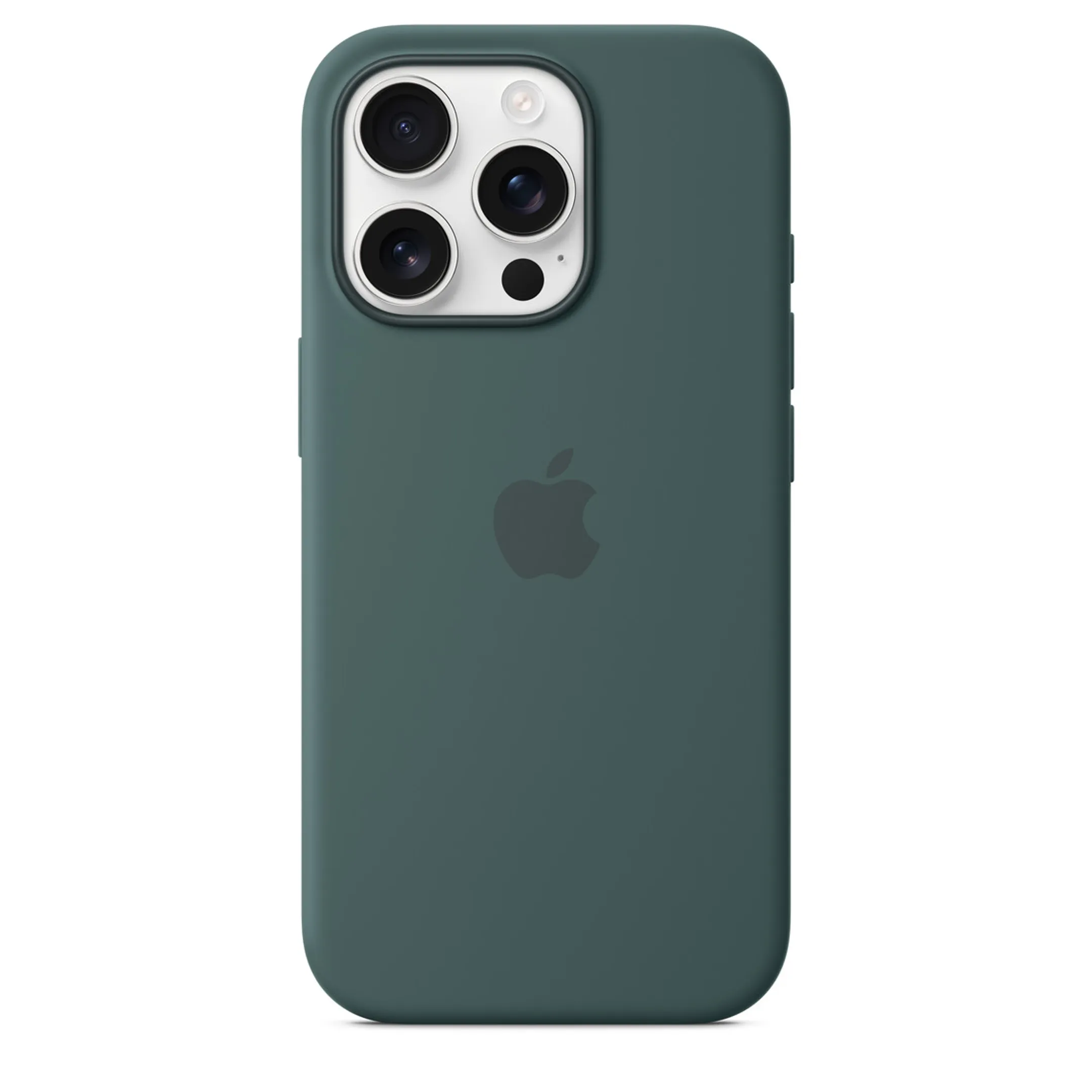 Apple Coque en silicone avec MagSafe pour iPhone 16 Pro - Vert lacustre image