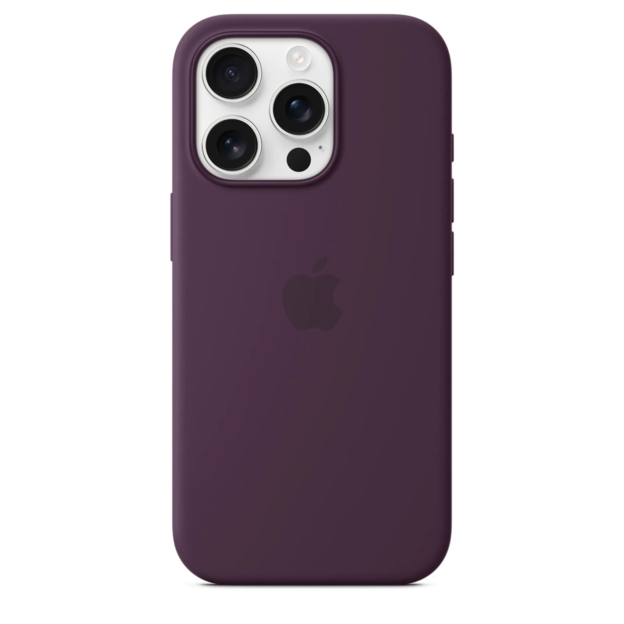 Apple Coque en silicone avec MagSafe pour iPhone 16 Pro Max - Prune image