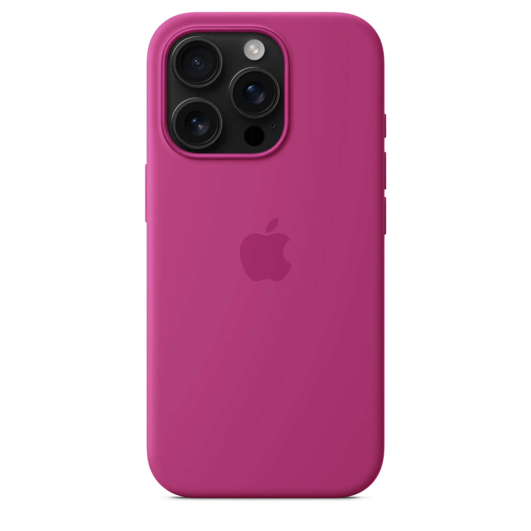 Apple Coque en silicone avec MagSafe pour iPhone 16 Pro Max - Fuchsia image