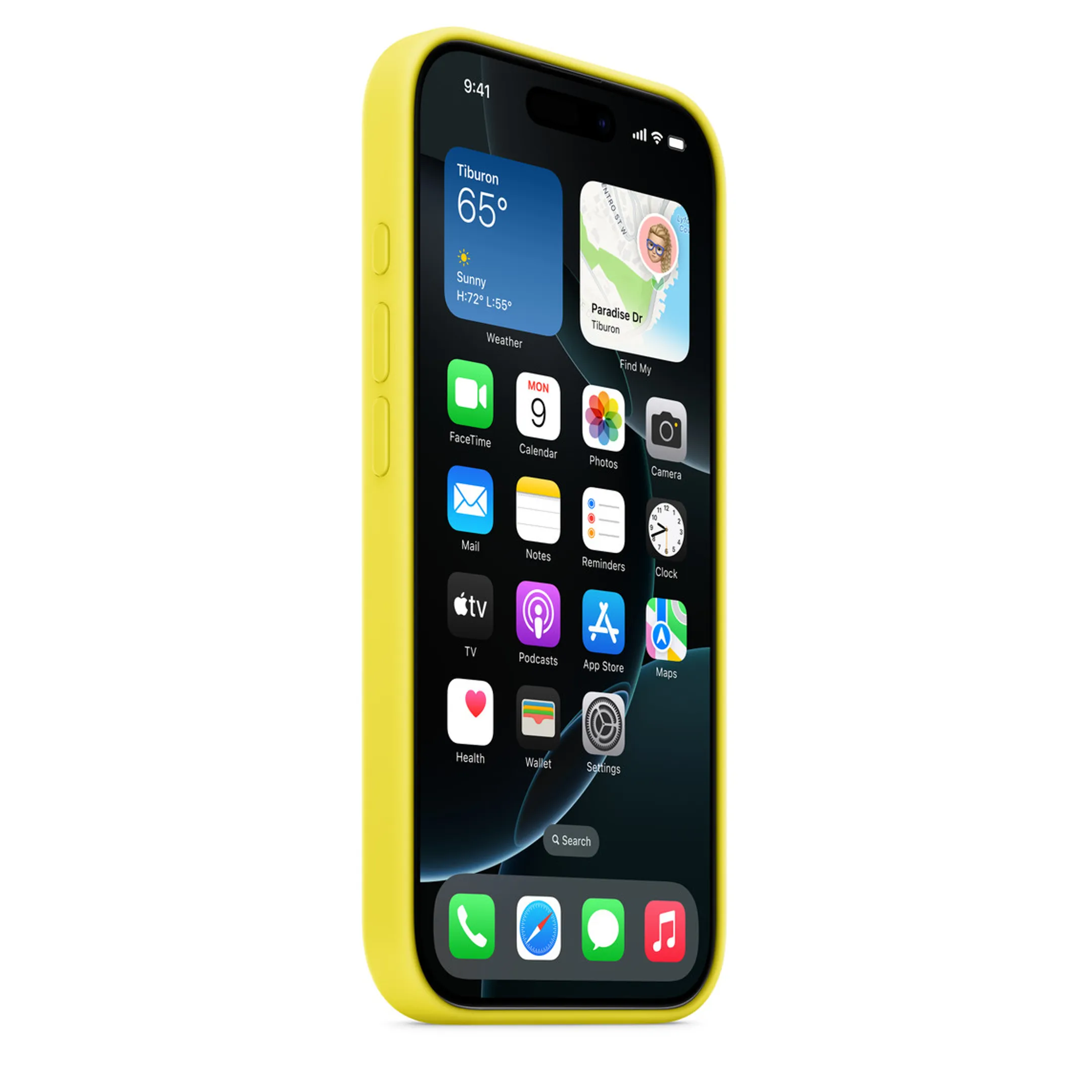 Apple Coque en silicone avec MagSafe pour iPhone 16 Pro Max - Carambole image