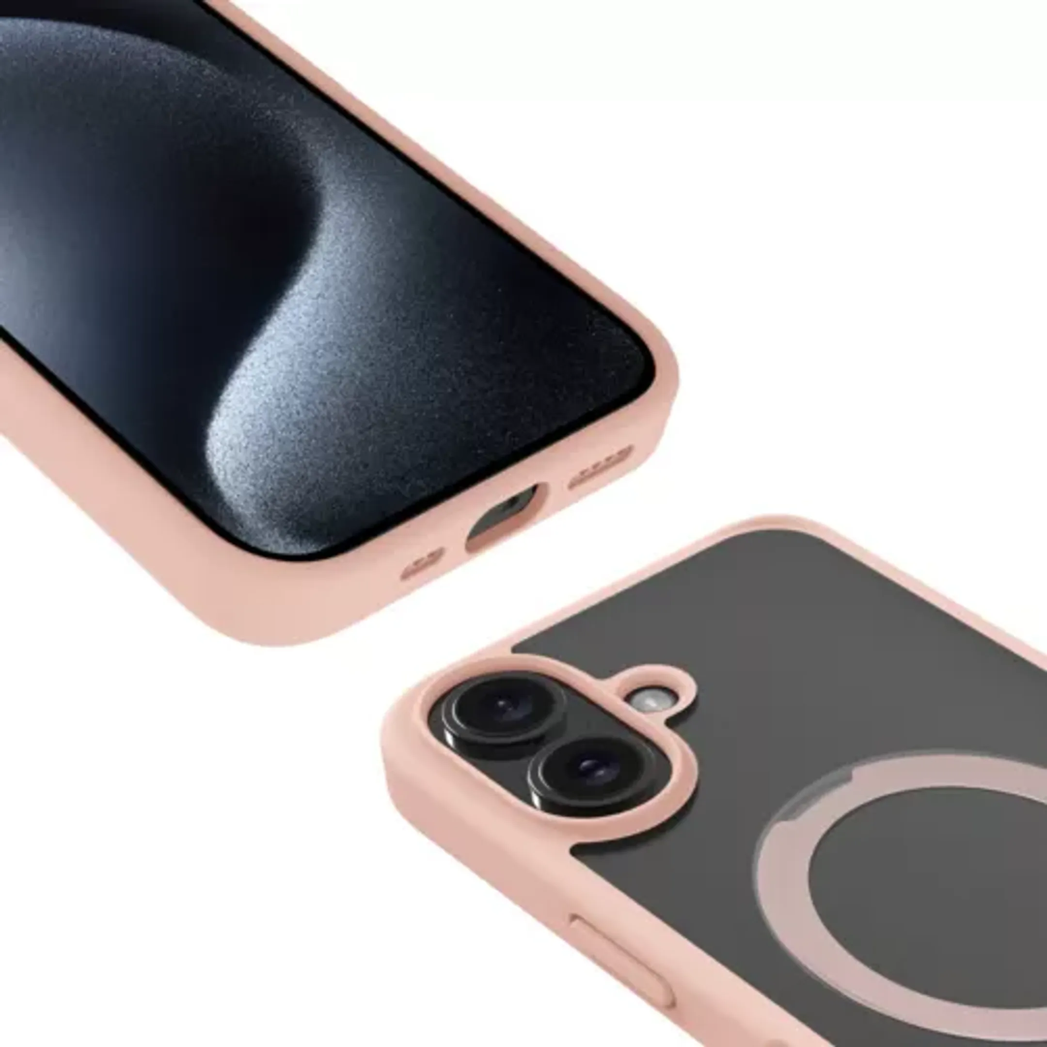 Adeqwat Coque magnétique avec stand pour iPhone 16 - Rose image