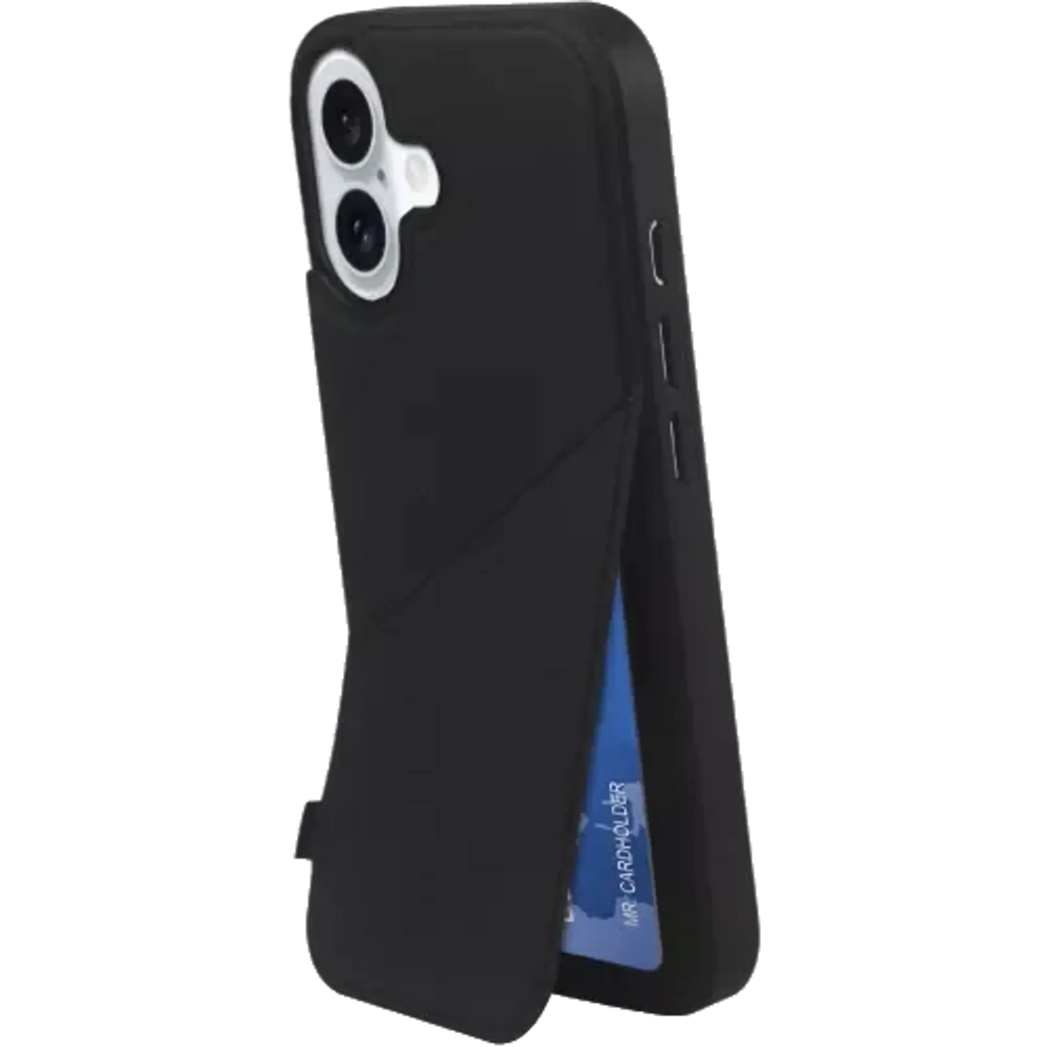 Coque magnétique 3-en-1 pour iPhone 16 Plus - Noir