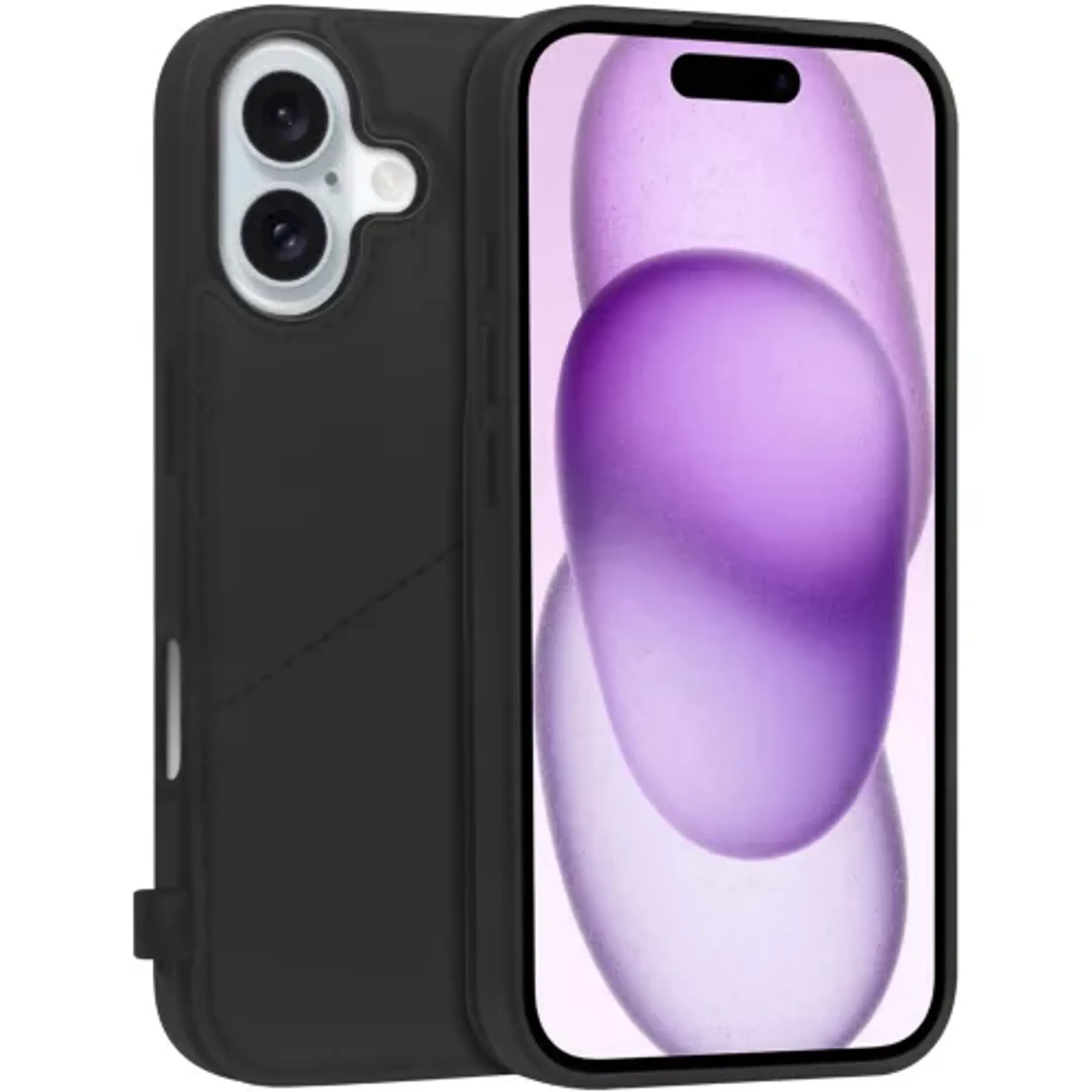 Adeqwat Coque magnétique 3-en-1 pour iPhone 16 Plus - Noir image
