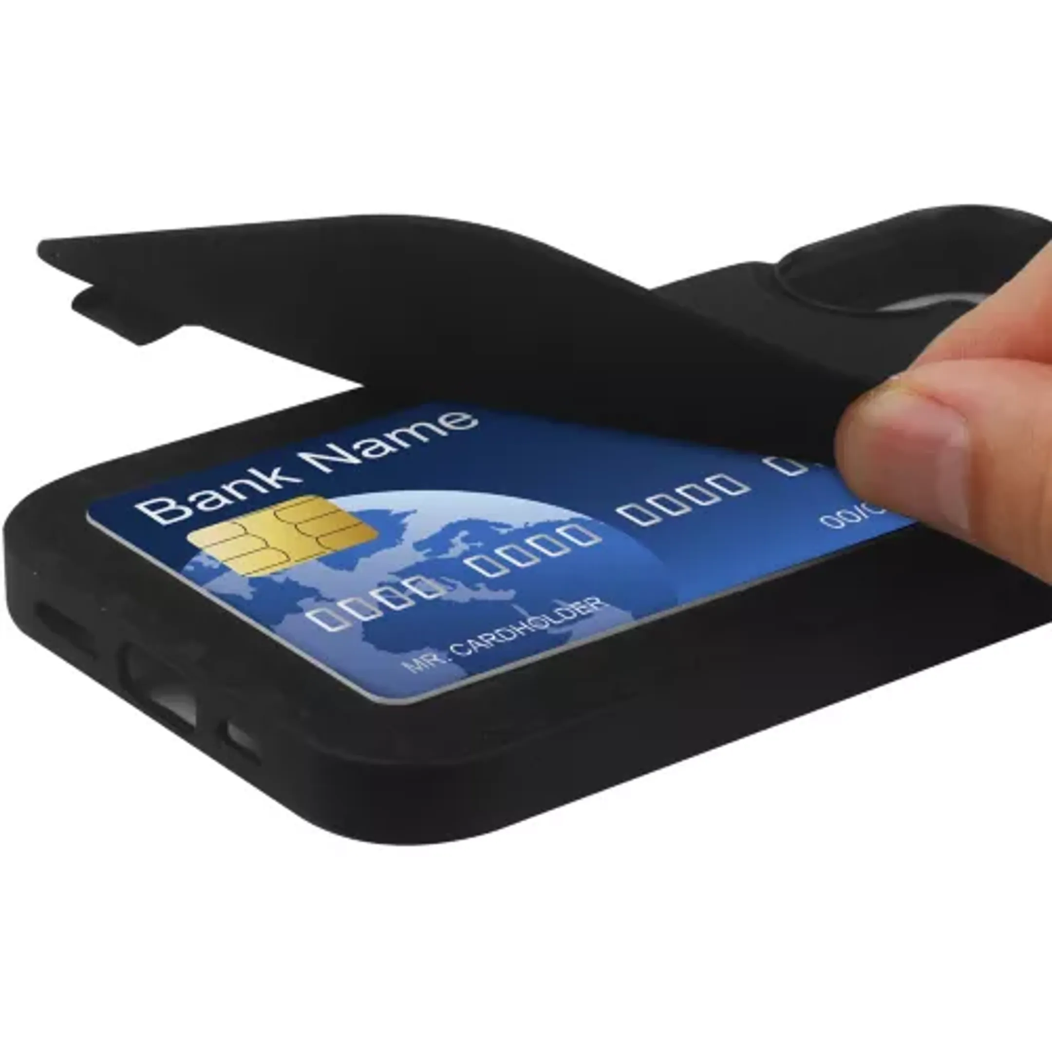 Adeqwat Coque magnétique 3-en-1 pour iPhone 16 Plus - Noir image