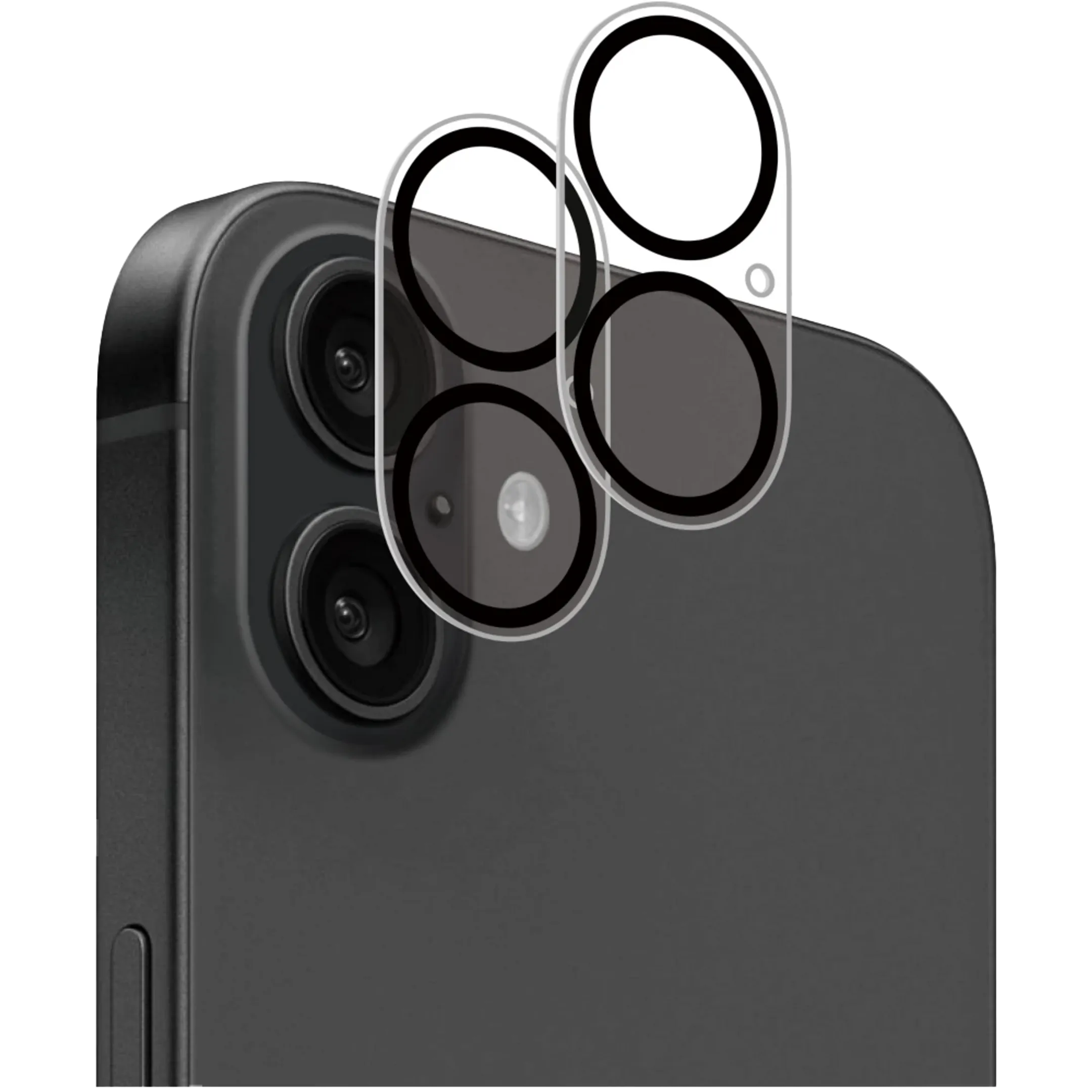 Lens cap for iPhone 16 & 16 Plus - Transparent