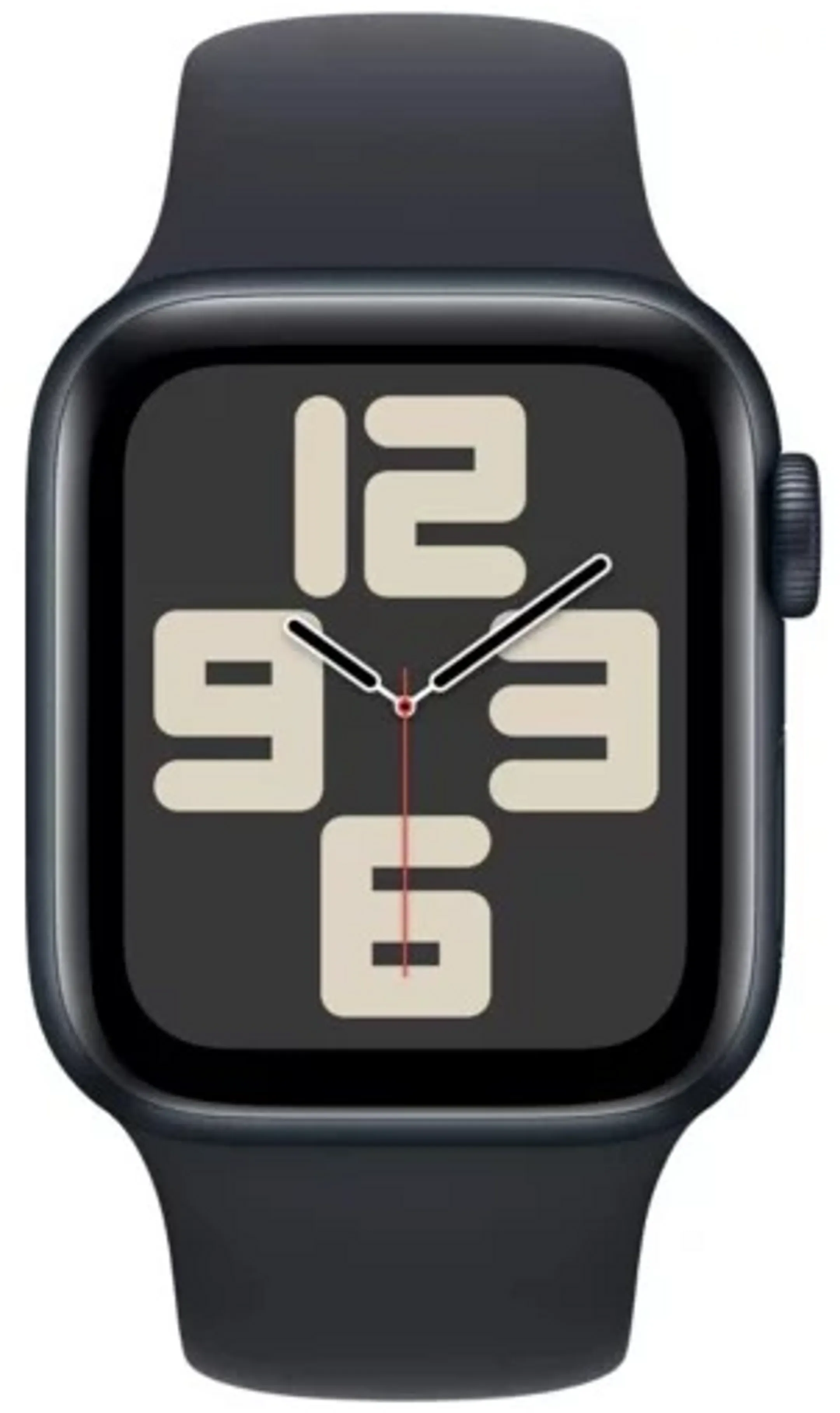Apple Watch SE (2024) - 40mm - Midnight Aluminium - Midnight Sport Band - S/M image