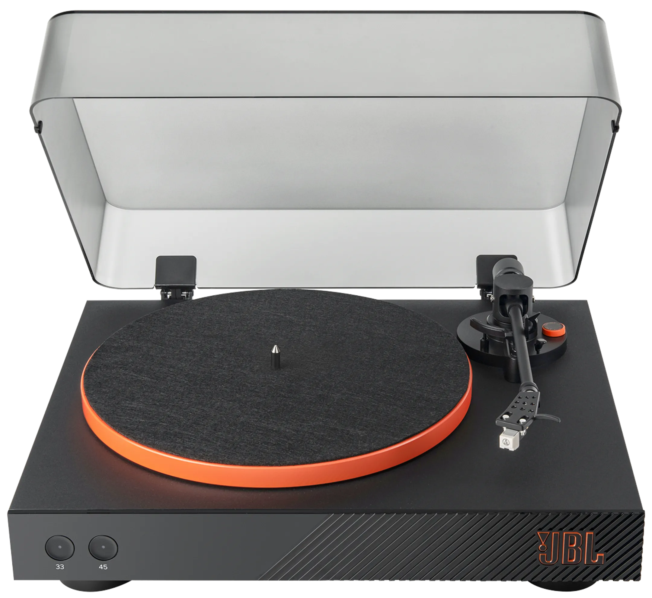 Spinner BT Bluetooth-Plattenspieler - Schwarz Orange