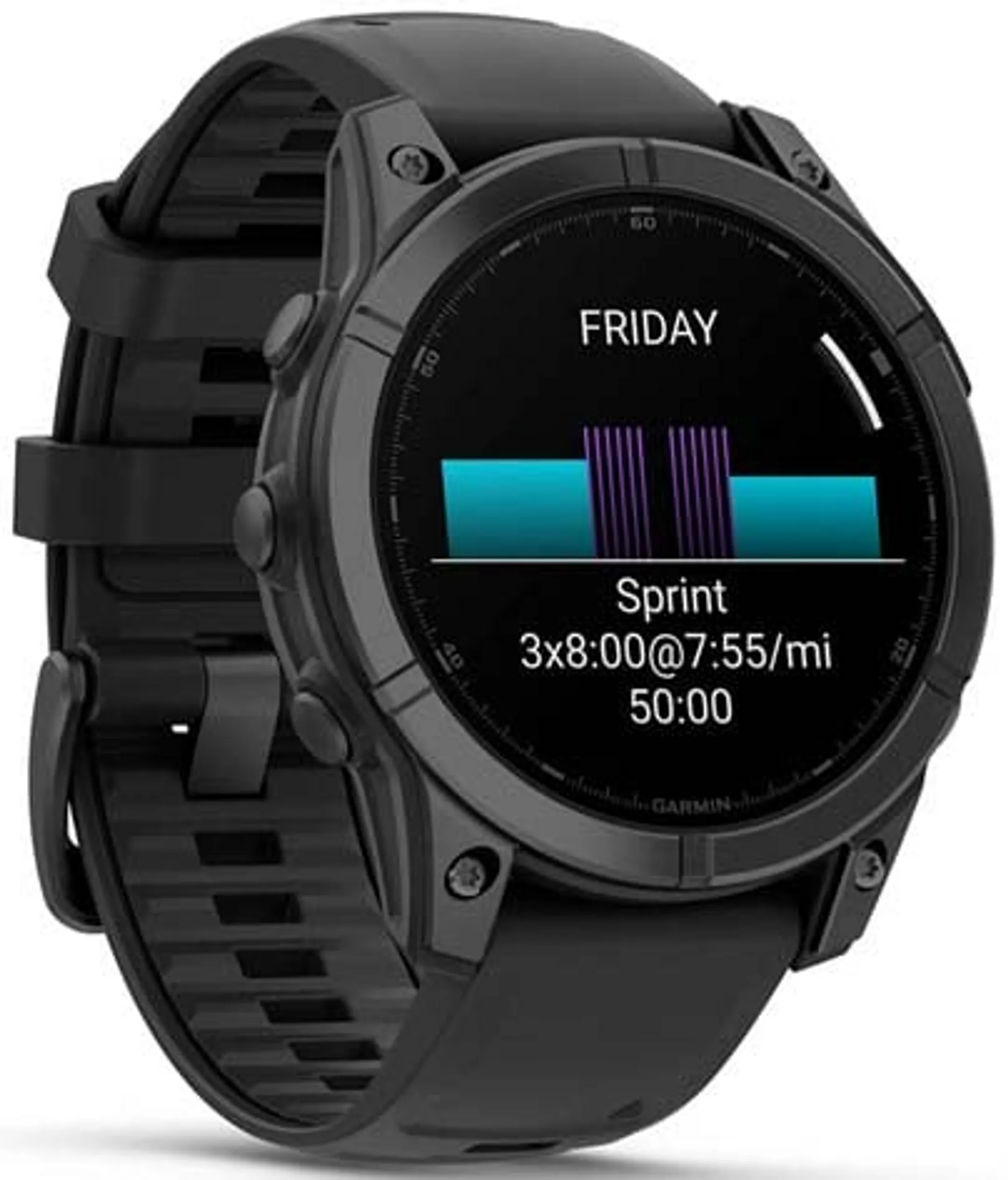 Garmin Smartwatch Fenix E - 47mm - Schwarz image