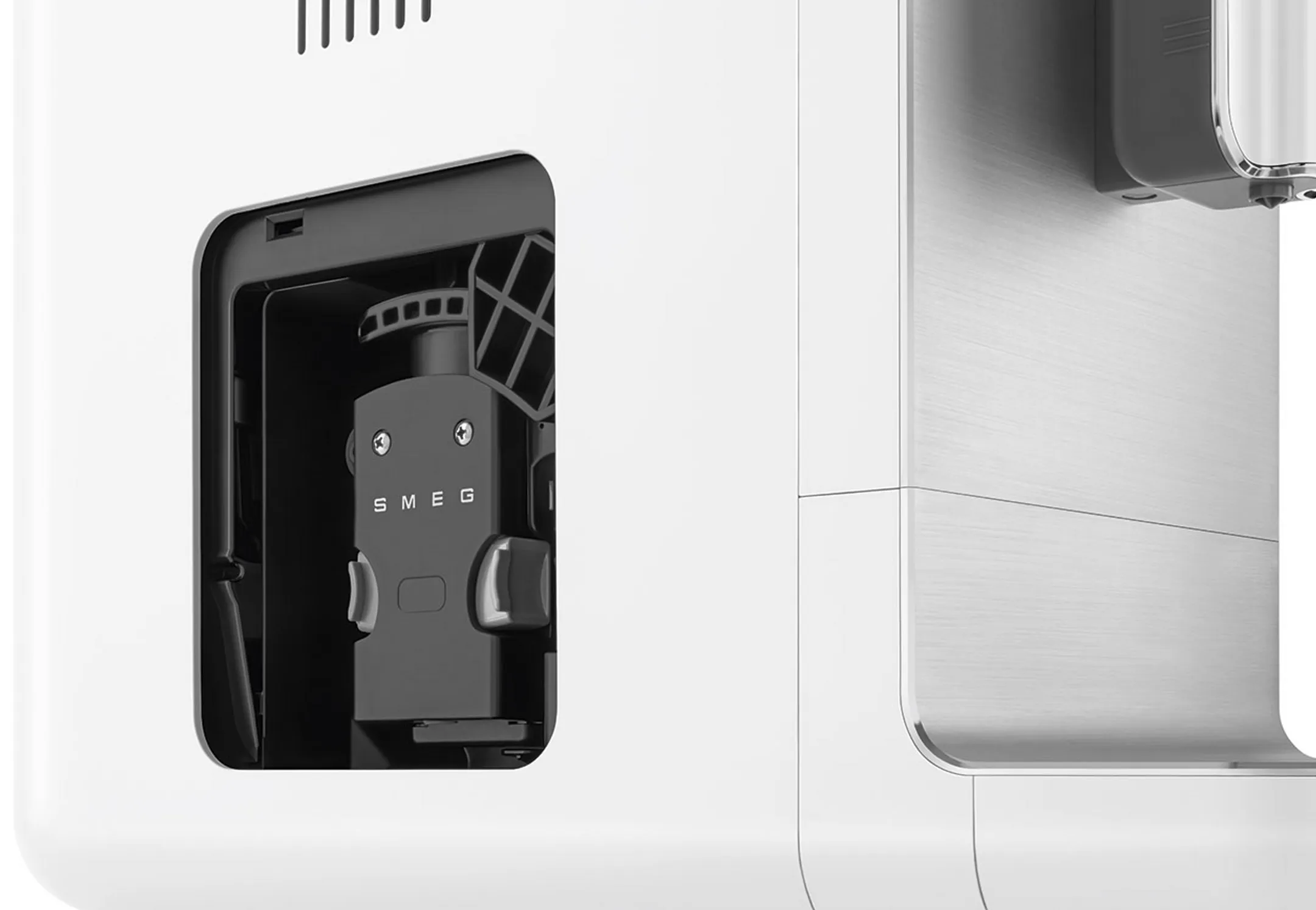 Smeg Machine à expresso automatique BCC12WHMEU - Blanc image