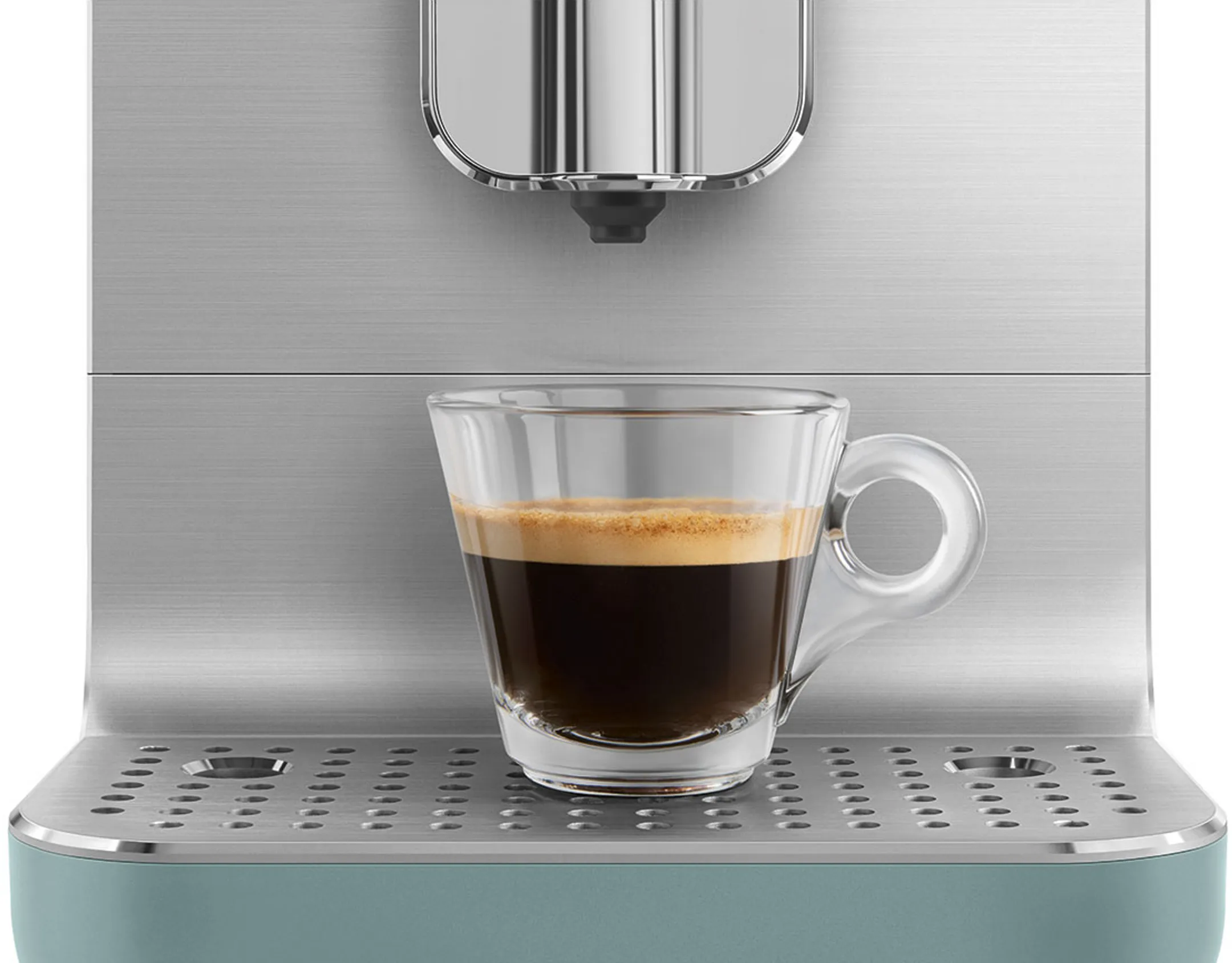 Smeg Machine à expresso automatique BCC13EGMEU - Vert émeraude image