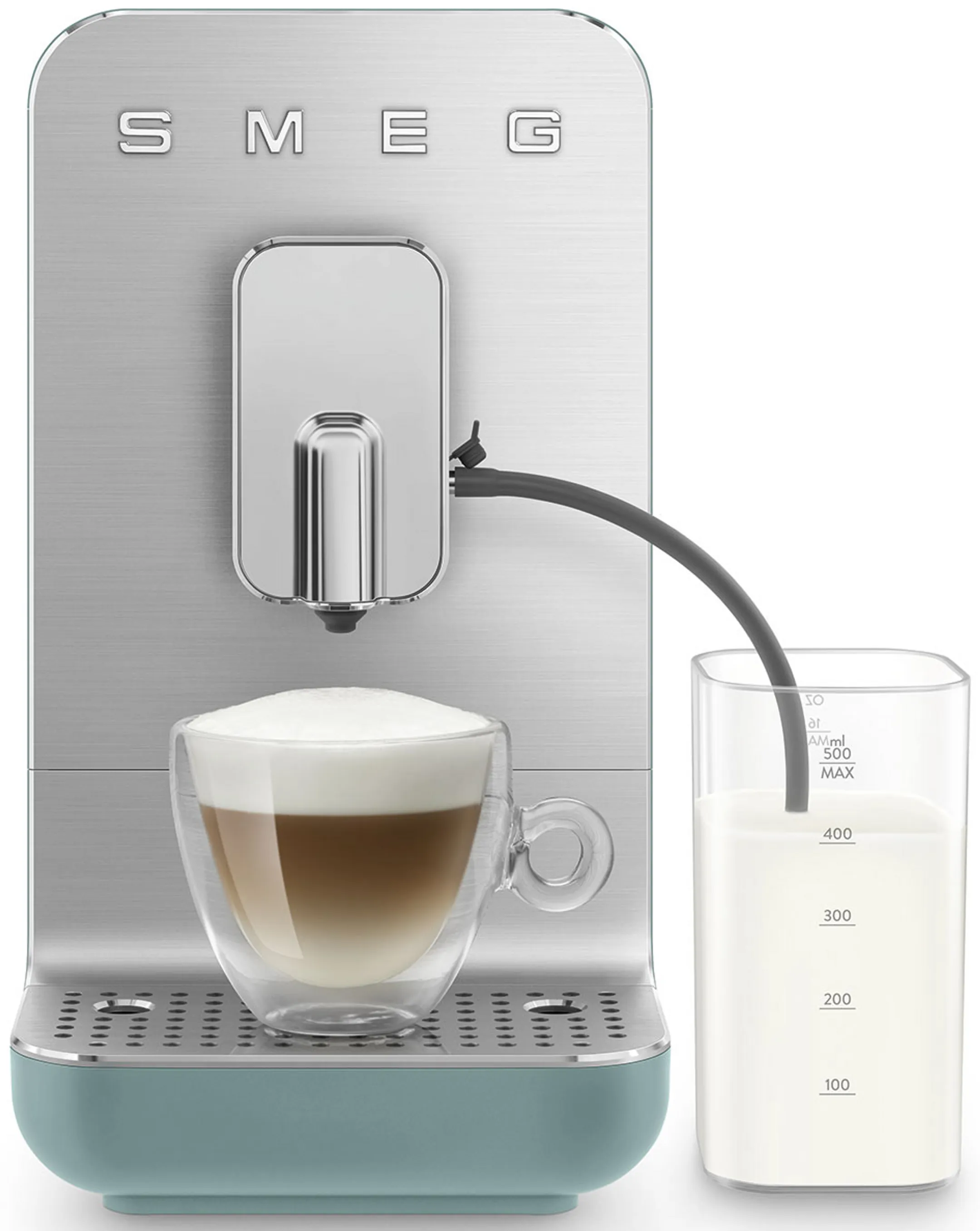 Smeg Machine à expresso automatique BCC13EGMEU - Vert émeraude image