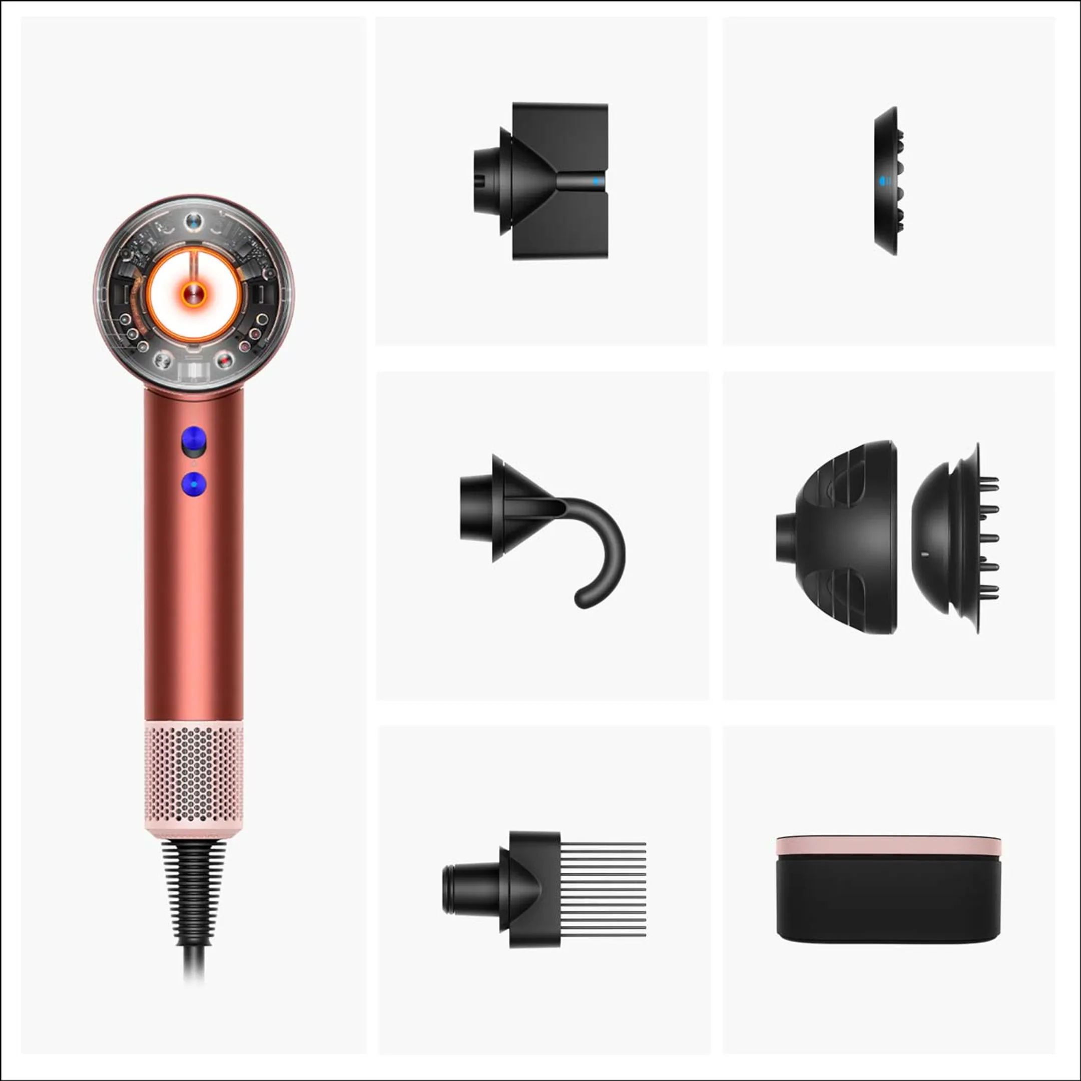 Dyson Hairdryer Supersonic Nural Strawberry Limited Edition image