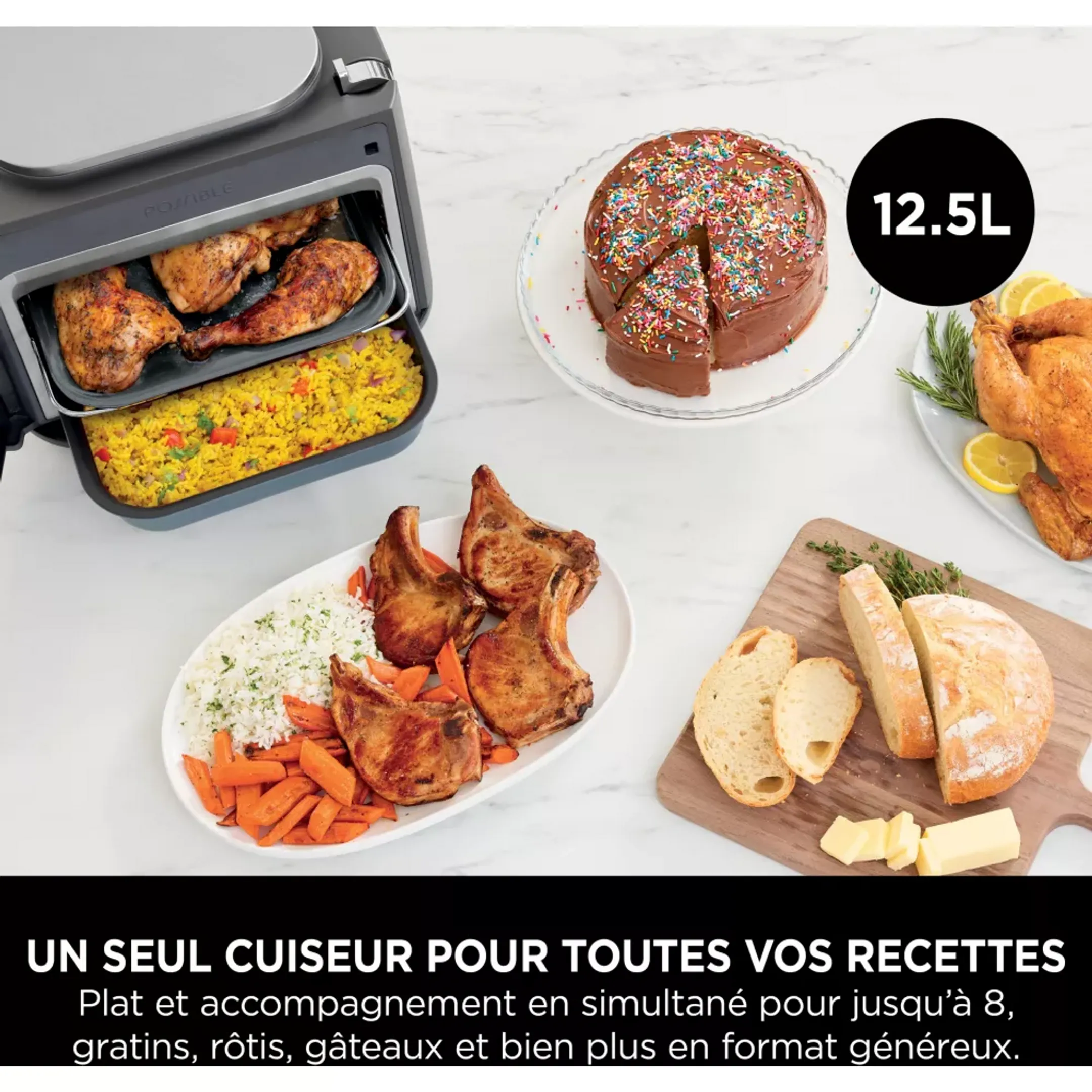 Ninja Multicuiseur Four Airfryer 12-en-1 SFP700EU image