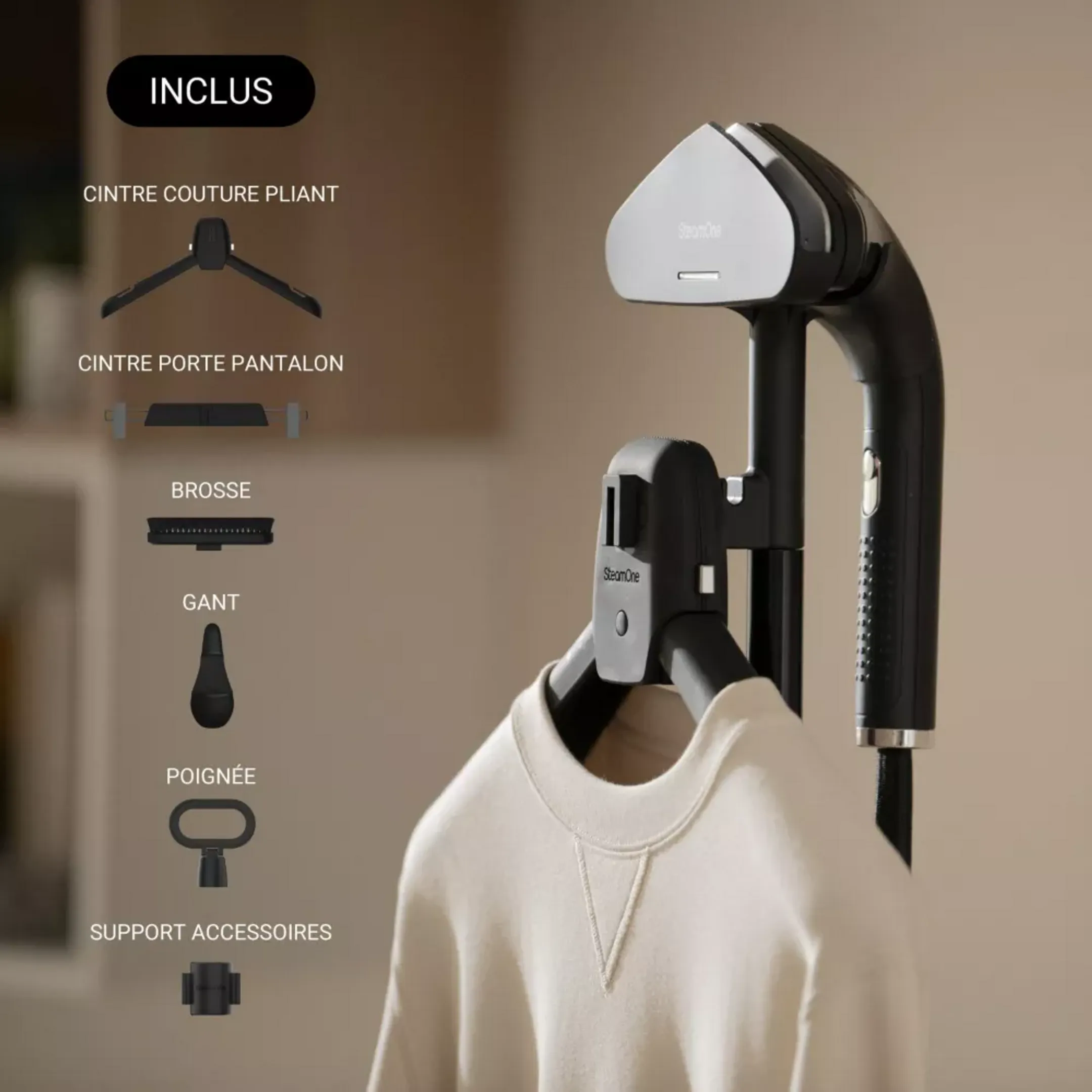 Steamone Défroisseur vapeur SteamCube image