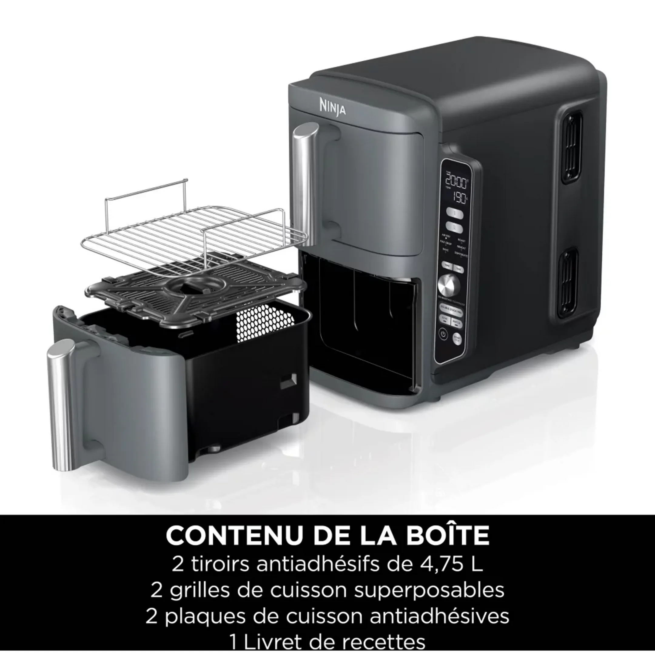 Ninja Airfryer Double Stack XL 9,5 L SL400EU image