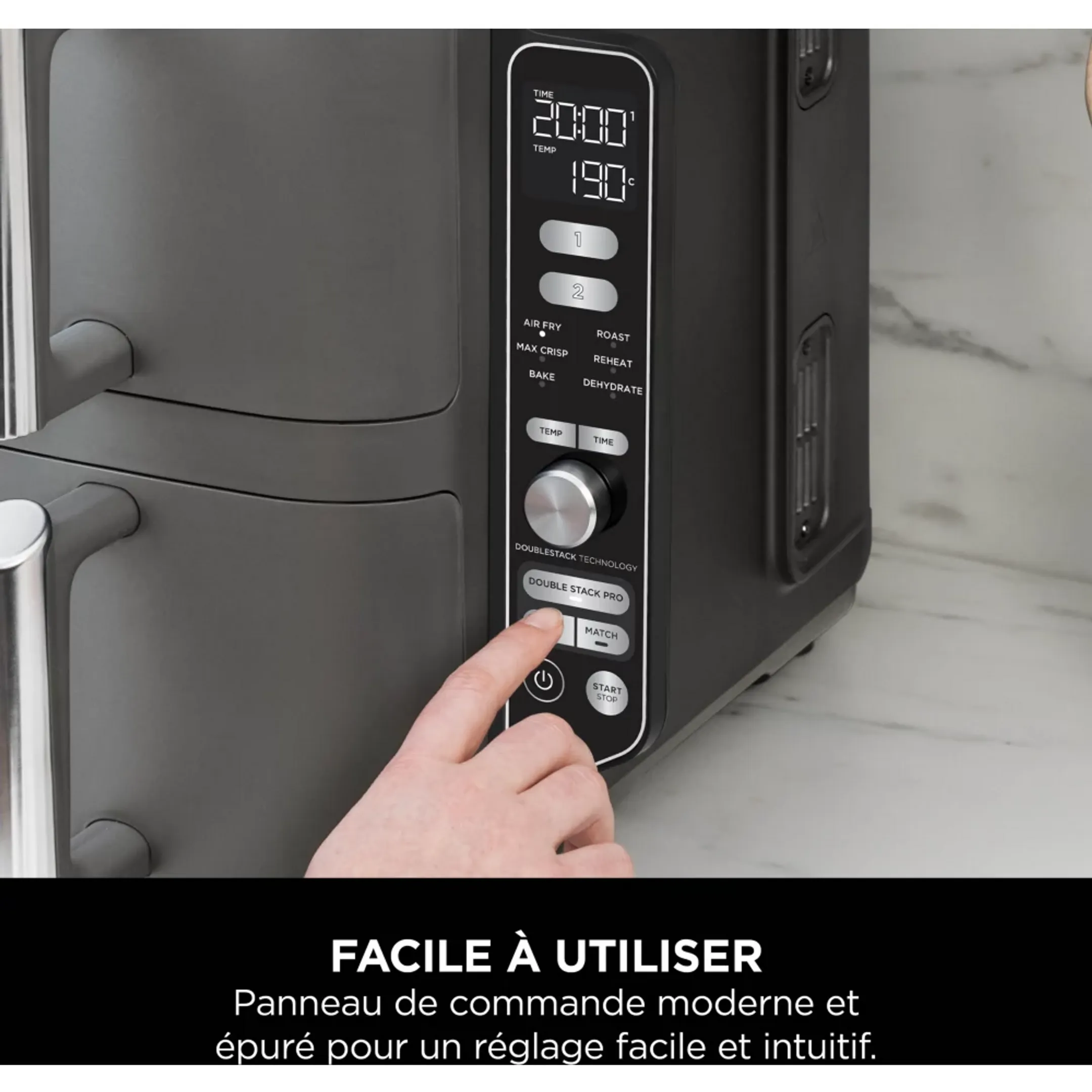 Ninja Airfryer Double Stack XL 9,5 L SL400EU image
