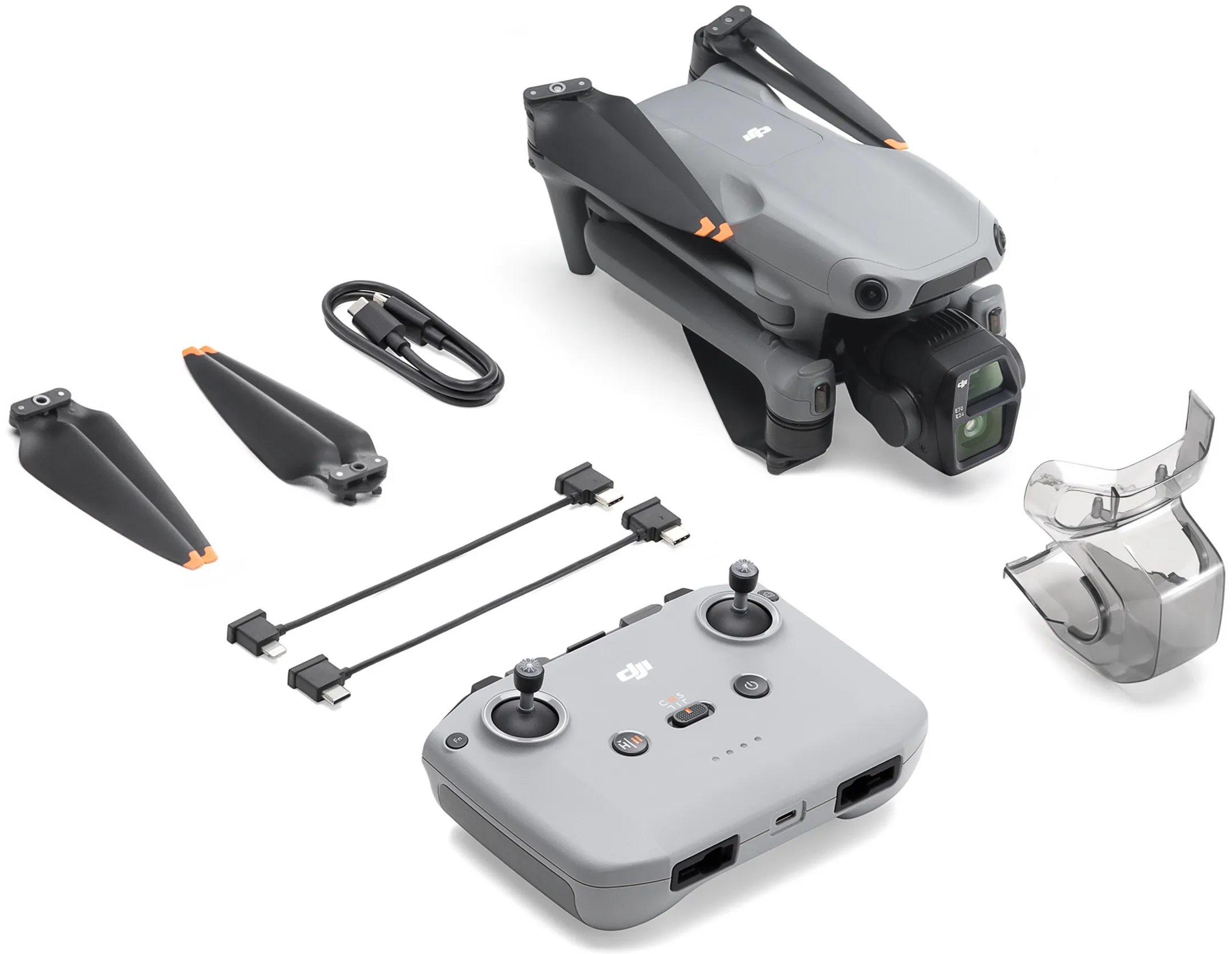 DJI Drone Air 3S with RC-N3 remote control image