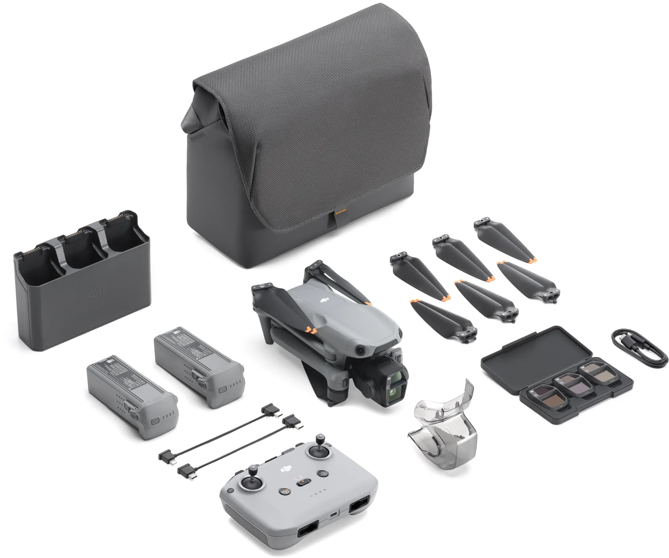 DJI Drone Air 3S Fly More with RC-N3 remote control image