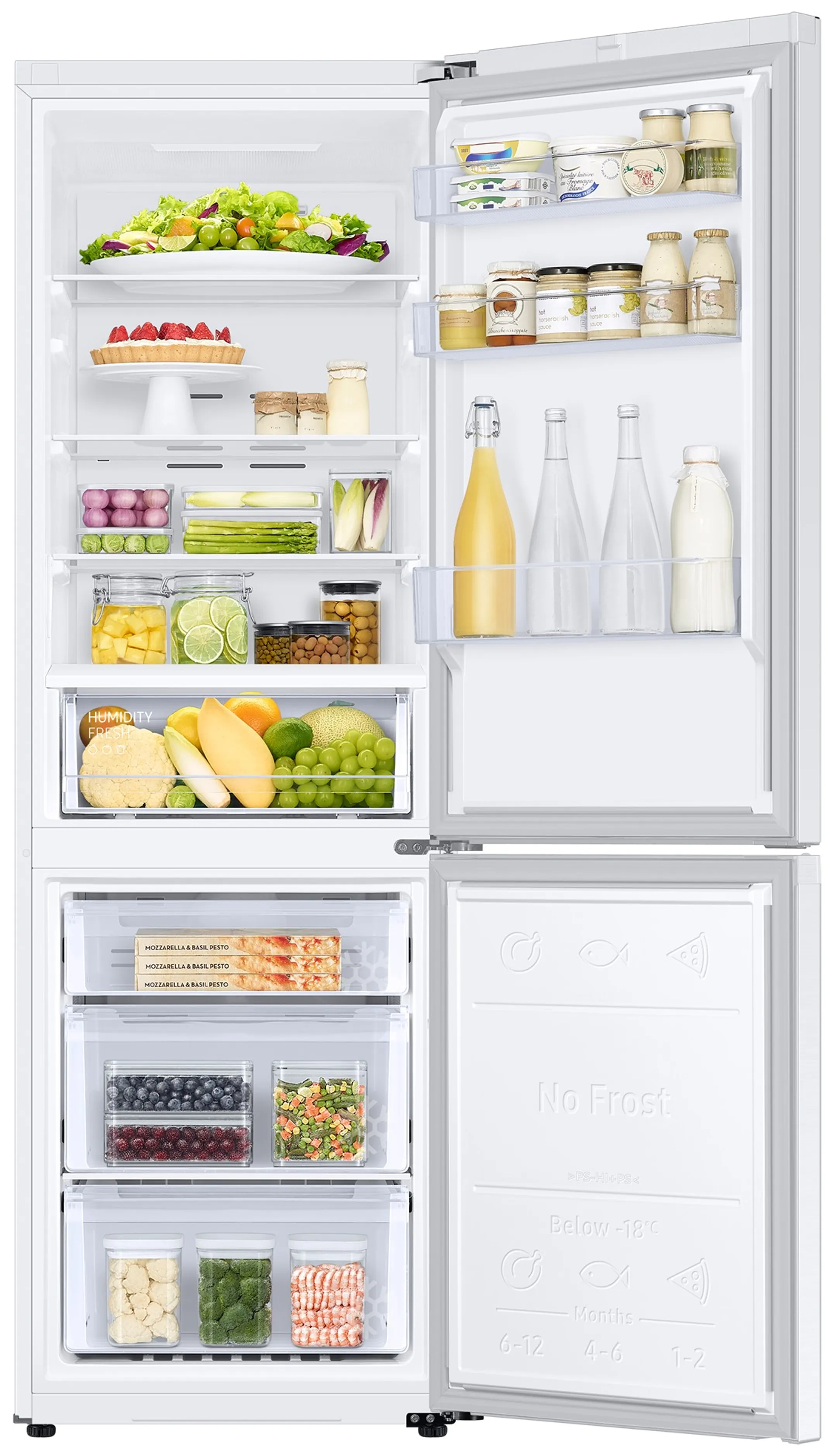 Samsung Combi fridge-freezer SpaceMax RB34C670DWW image