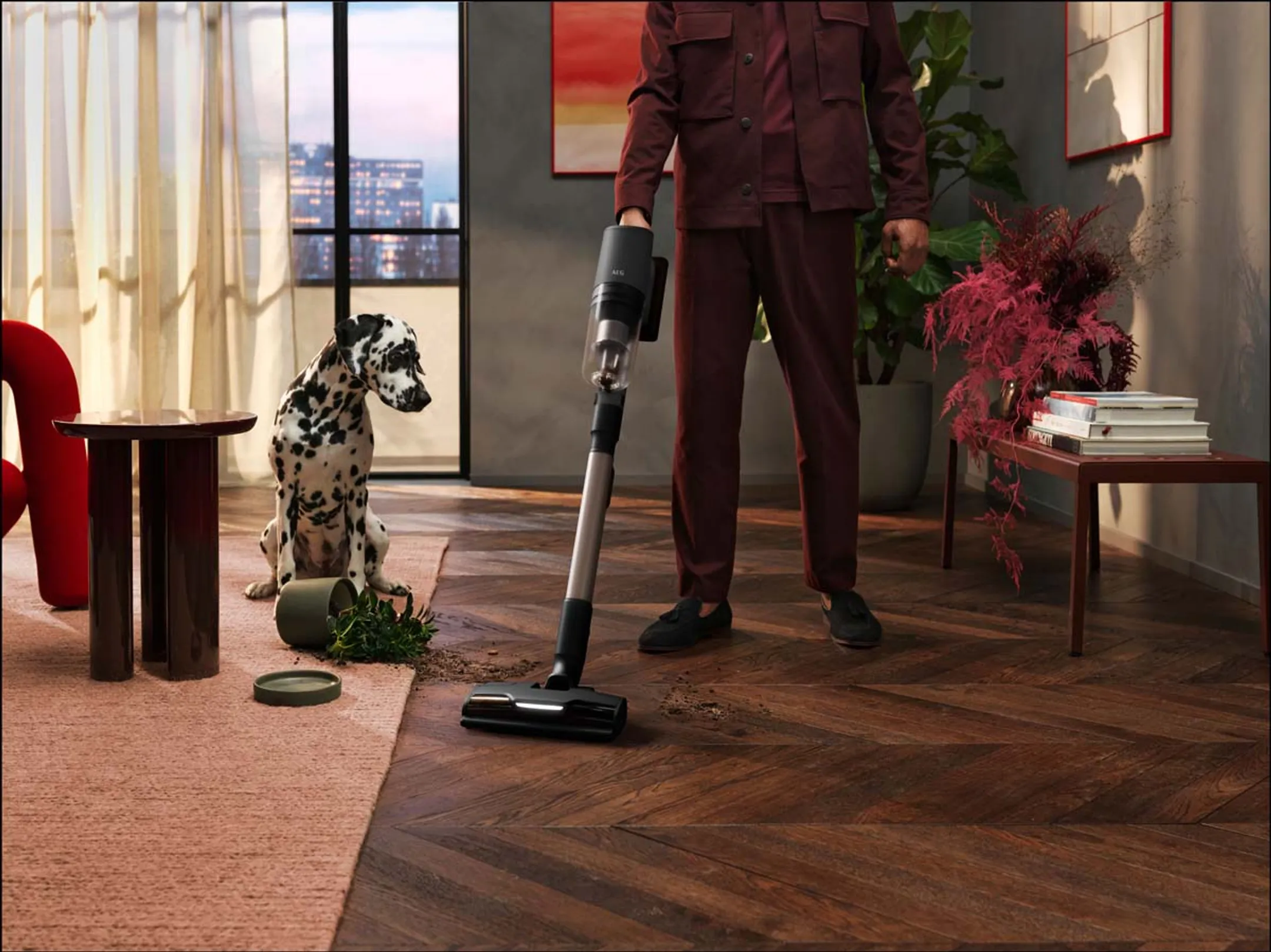 AEG Aspirateur balai AP82AB25DG image