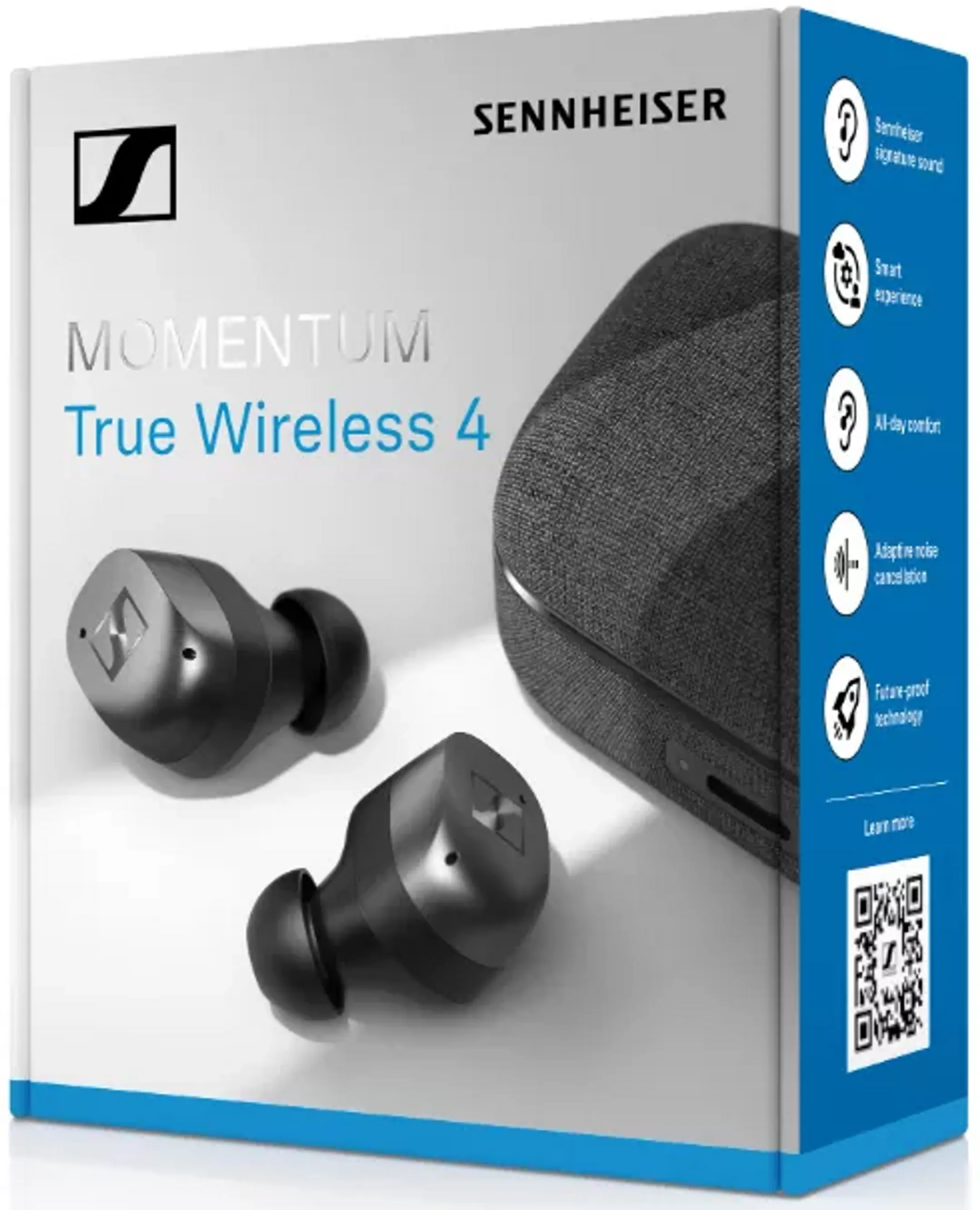 Sennheiser Ecouteurs sans fil Momentum True Wireless 4 - Noir image