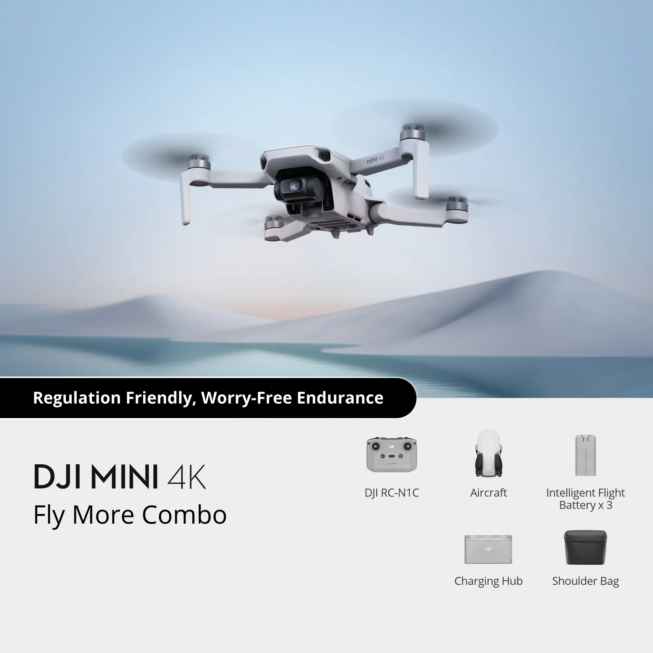 DJI Drone Mini 4K Fly More Combo image