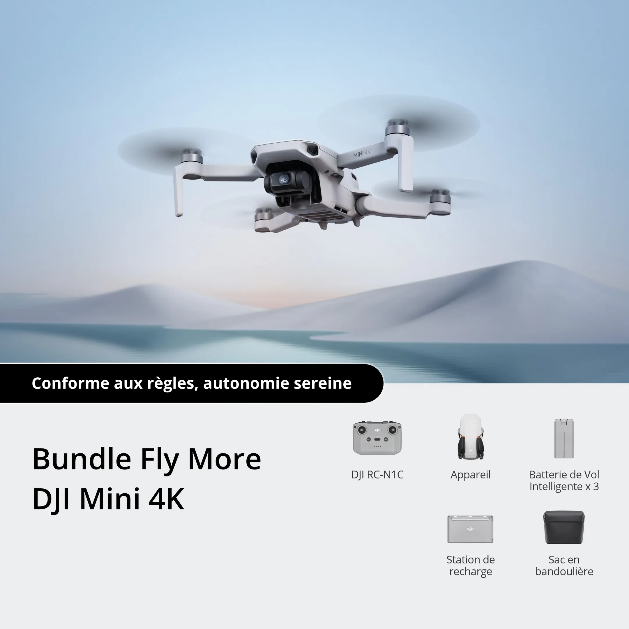 DJI Drone Mini 4K Fly More Combo image