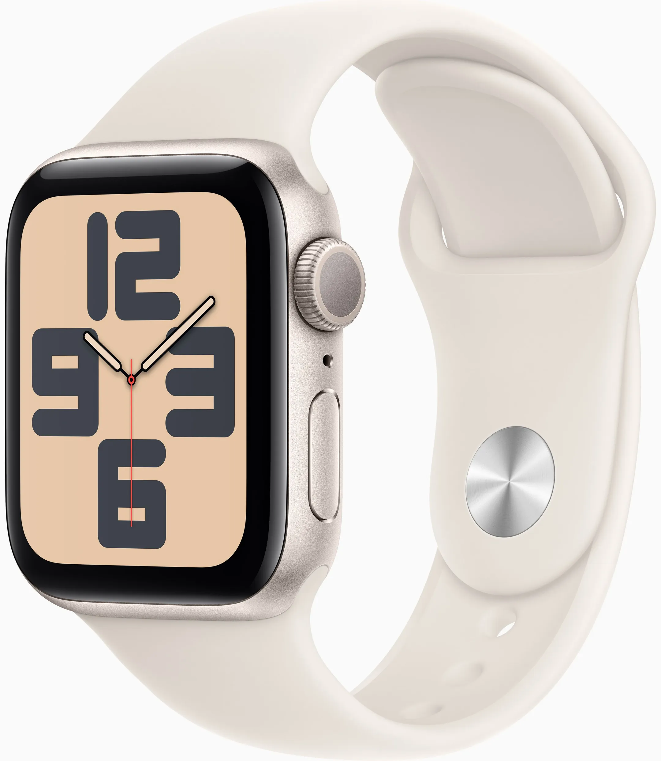 Watch SE (2024) - 40mm - Lumière Stellaire Aluminium - Lumière Stellaire Sport Band - S/M