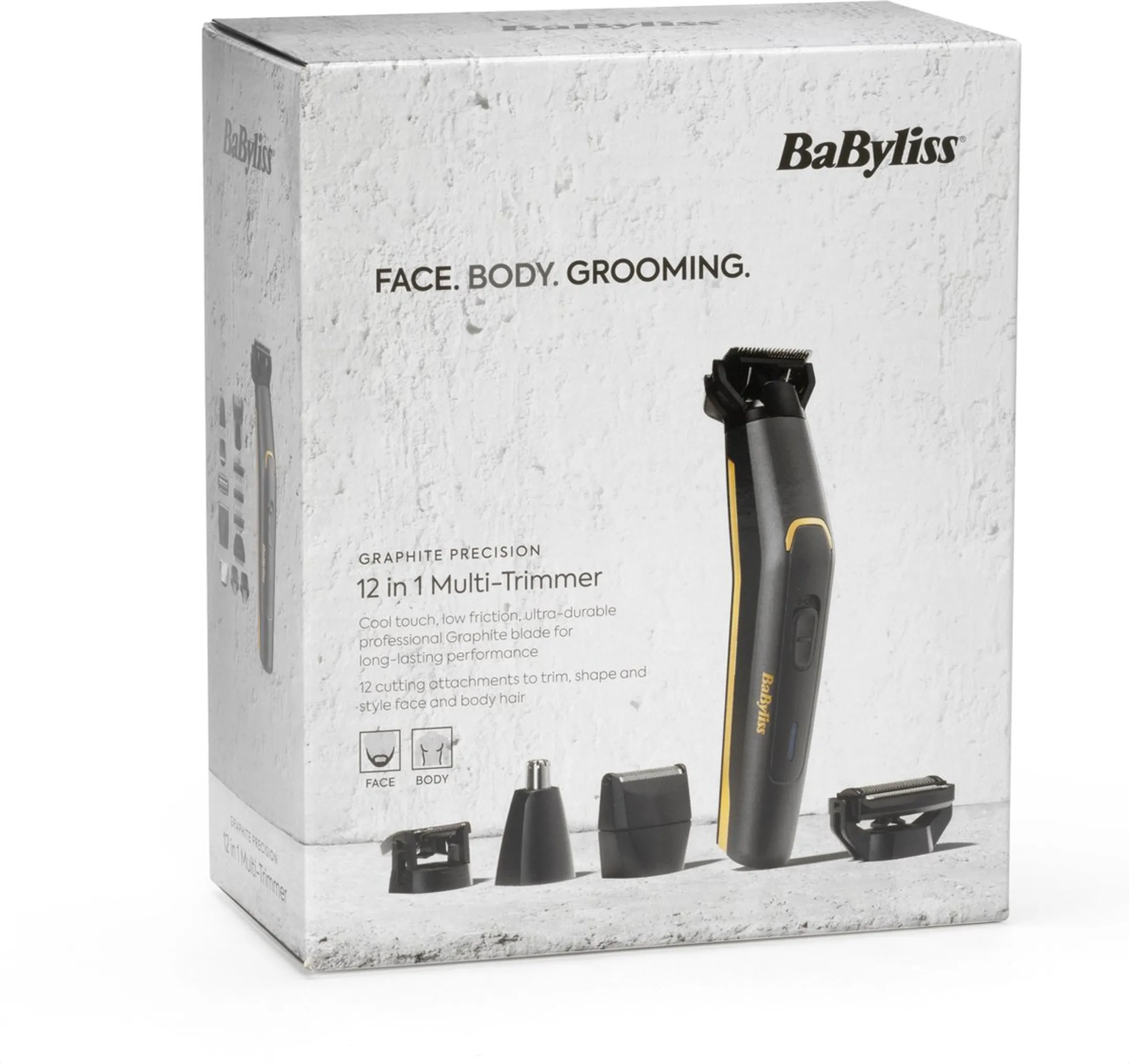 12-in-1-Multifunktions-Haarschneider Graphite Precision MT987E