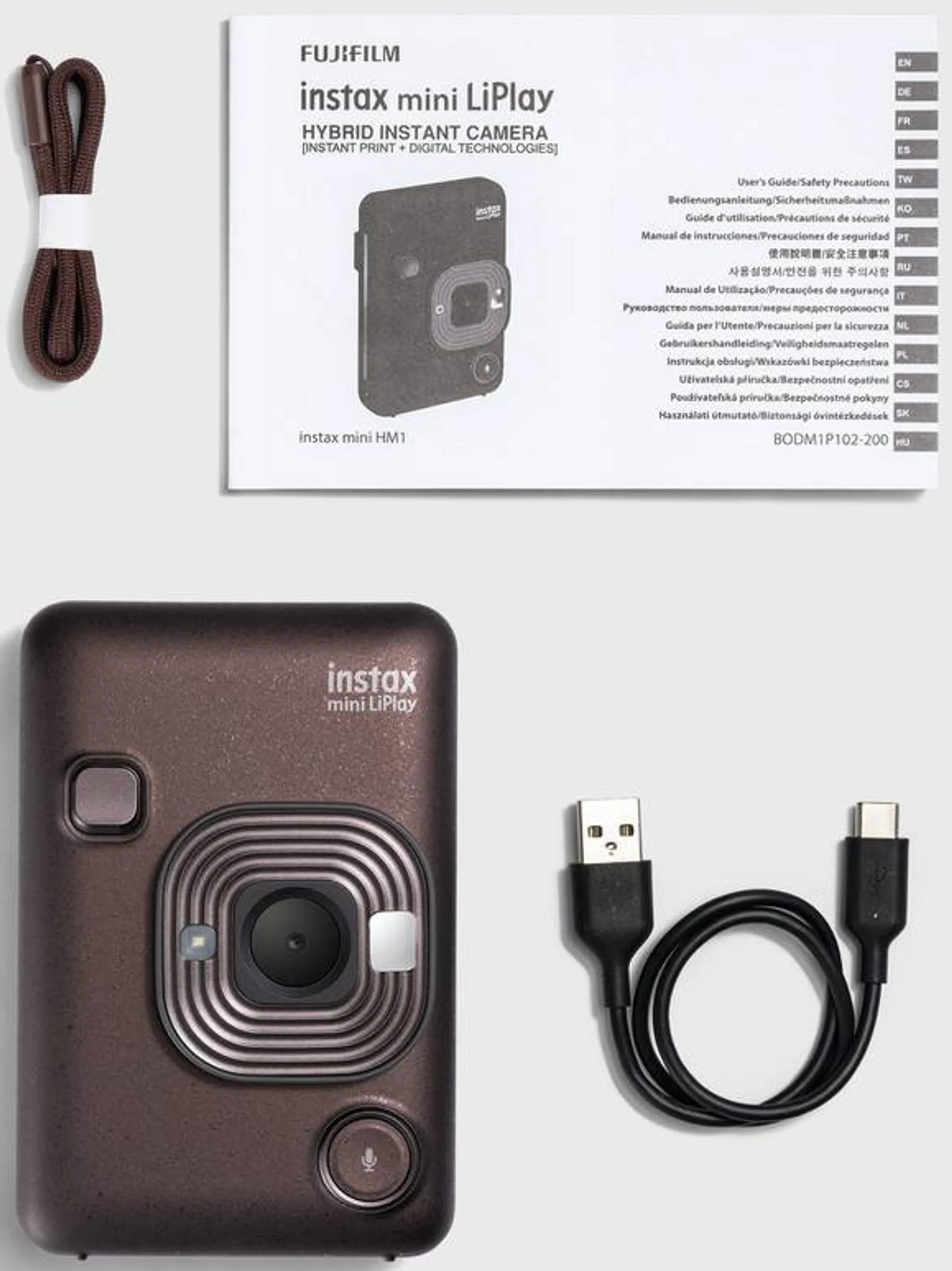 Fujifilm Instant camera Instax Mini LiPlay - Bronze image