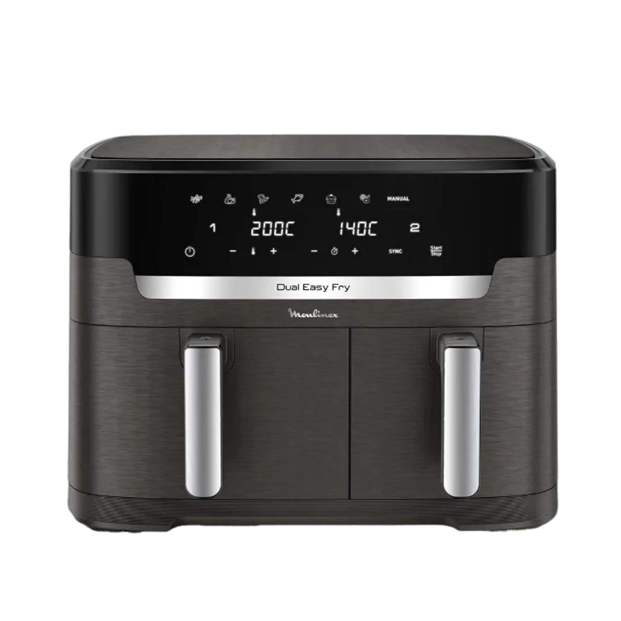 Moulinex Airfryer Easy Fry Dual XXL EZ942HF0 image