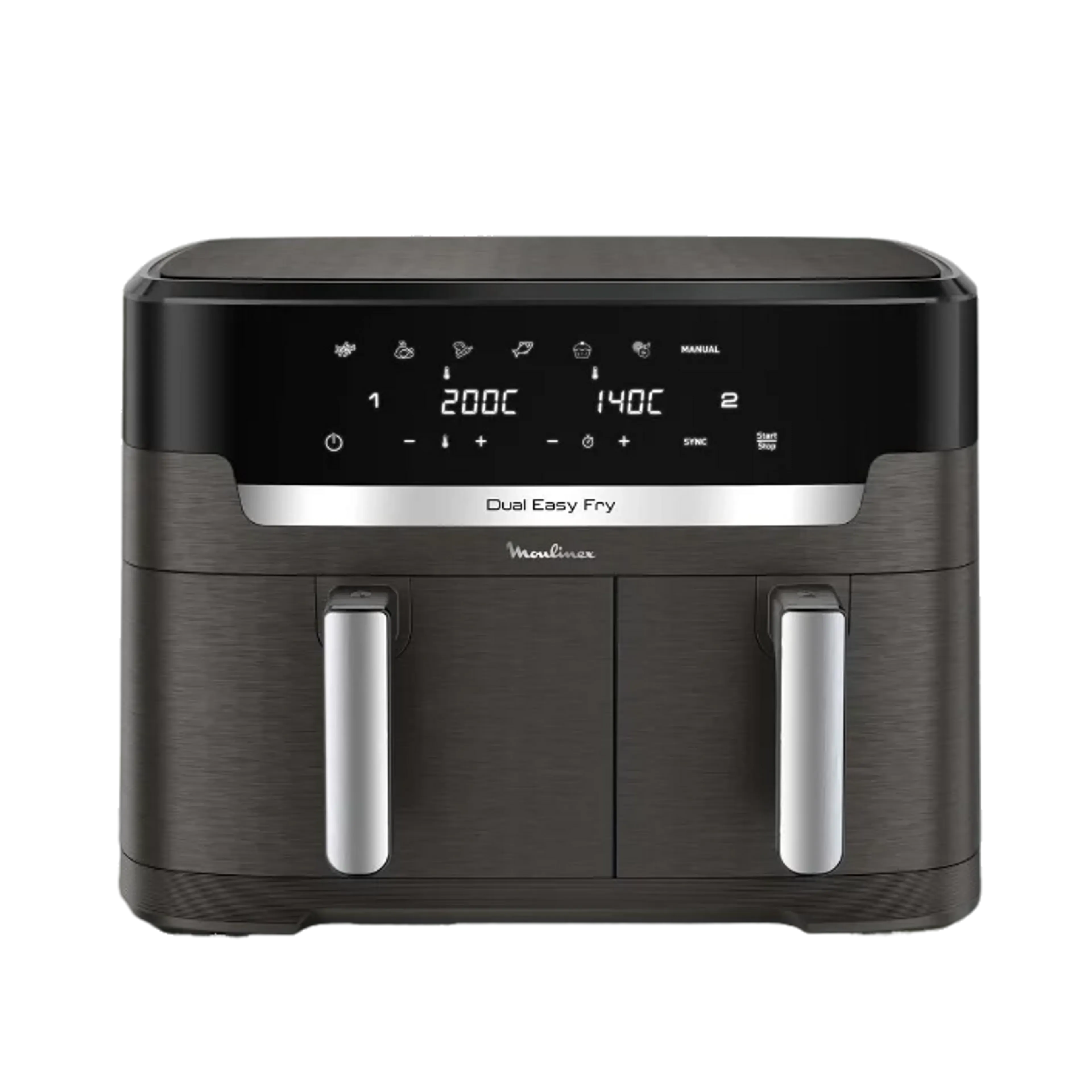 Airfryer Moulinex Easy Fry Dual XXL EZ942HF0 Hifi lu