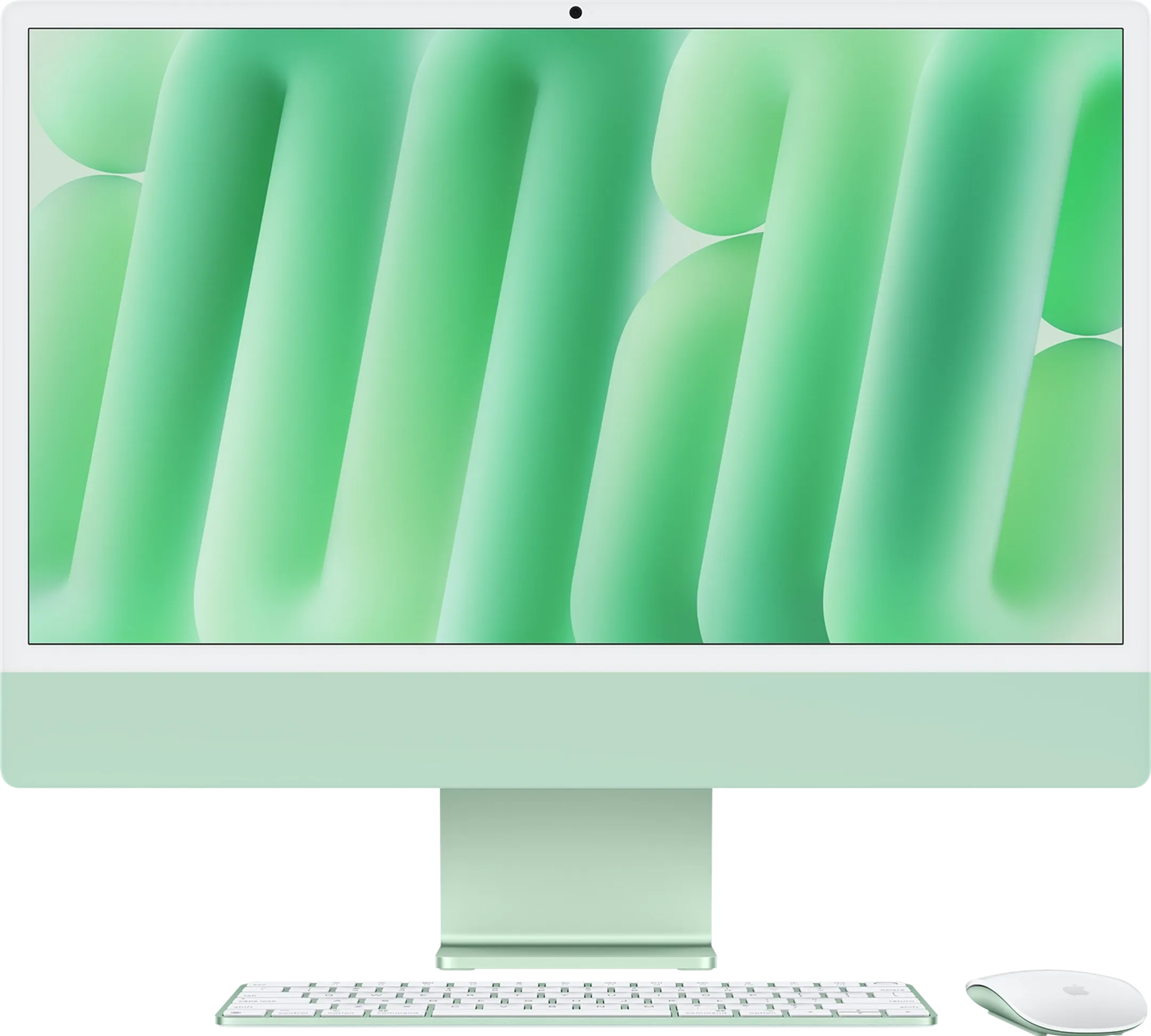 iMac 24" M4 (CPU 8 GPU 8) 16 Go 256 SSD - AZERTY - Vert - MWUE3FN