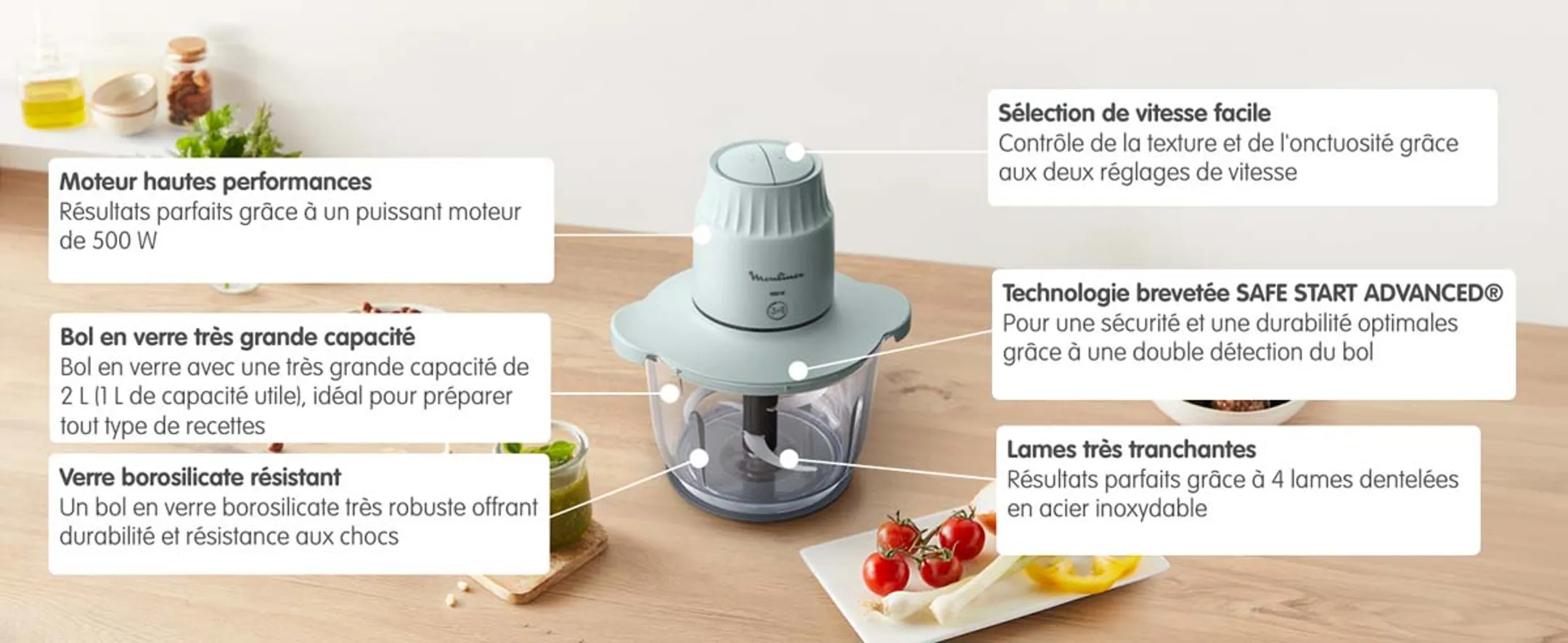 Moulinex Hachoir DJ603110 image