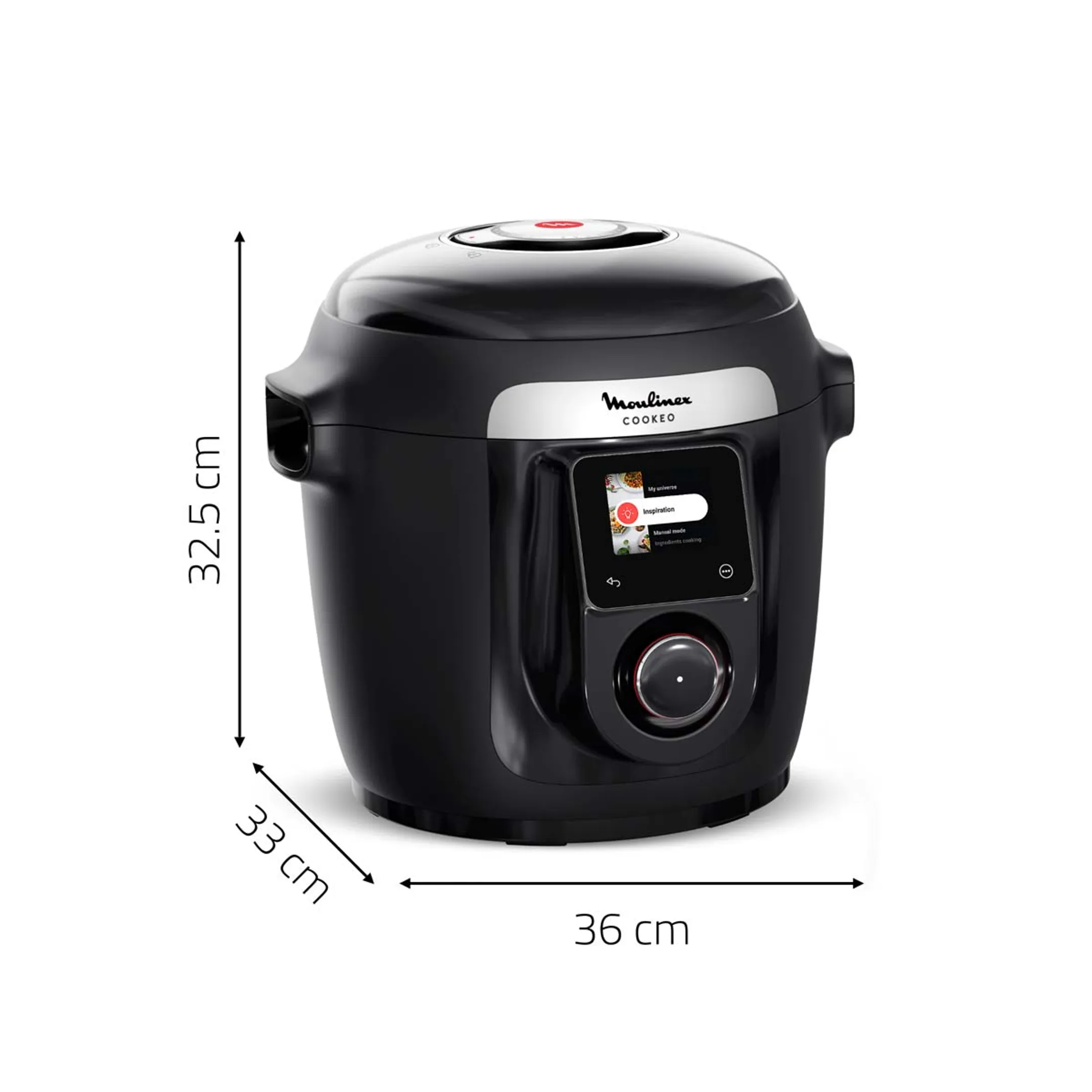 Moulinex Multicooker Cookeo Wifi 9-in-1 CE952810 - Schwarz image