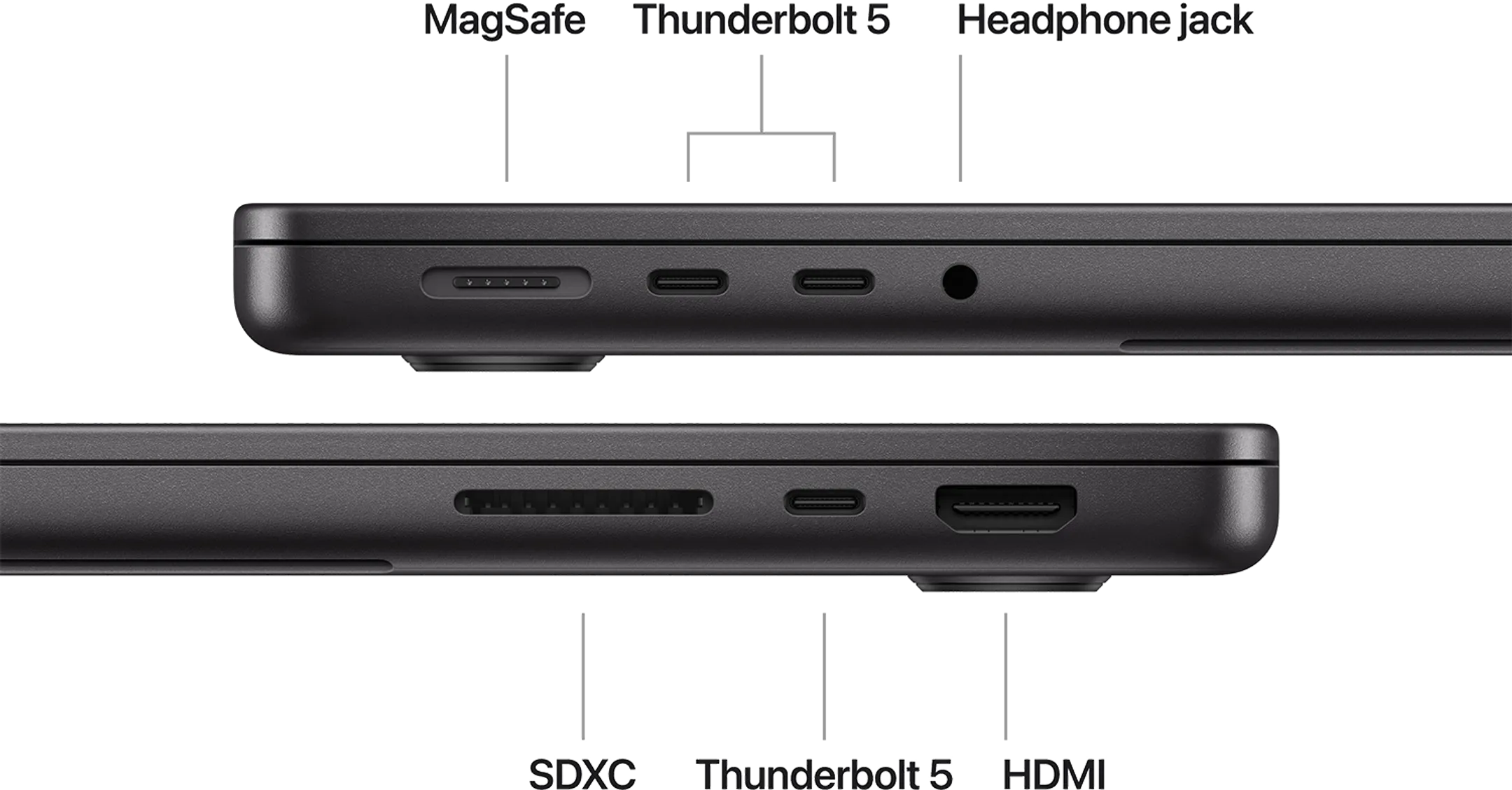 Apple MacBook Pro 14" M4 Max (14-core CPU & 32-core GPU) 1 To - 36 Go - AZERTY - Space Black image