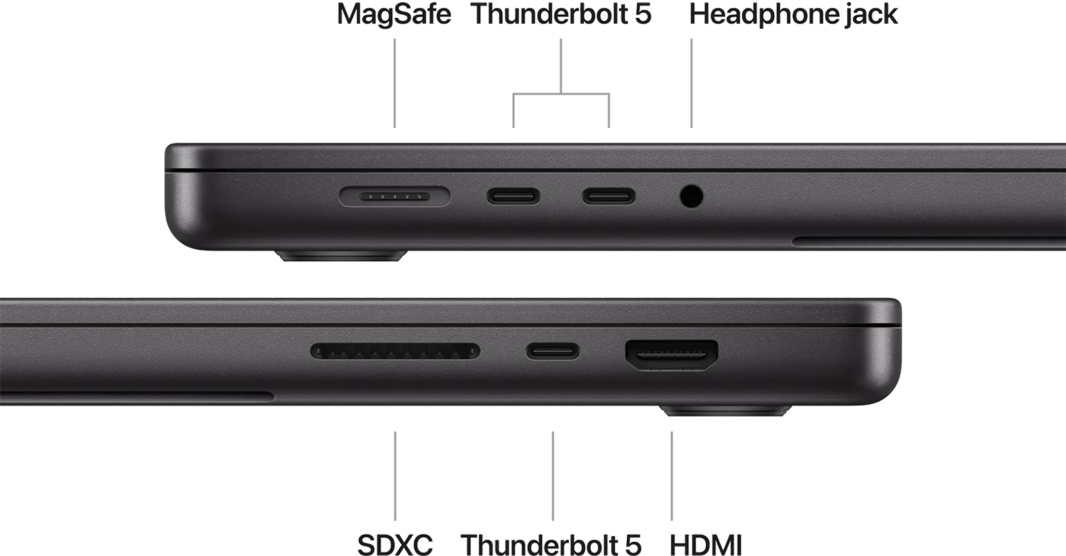 Apple MacBook Pro 16" M4 Max (16-core CPU & 40-core GPU) 1 To - 48 Go - AZERTY - Space Black image