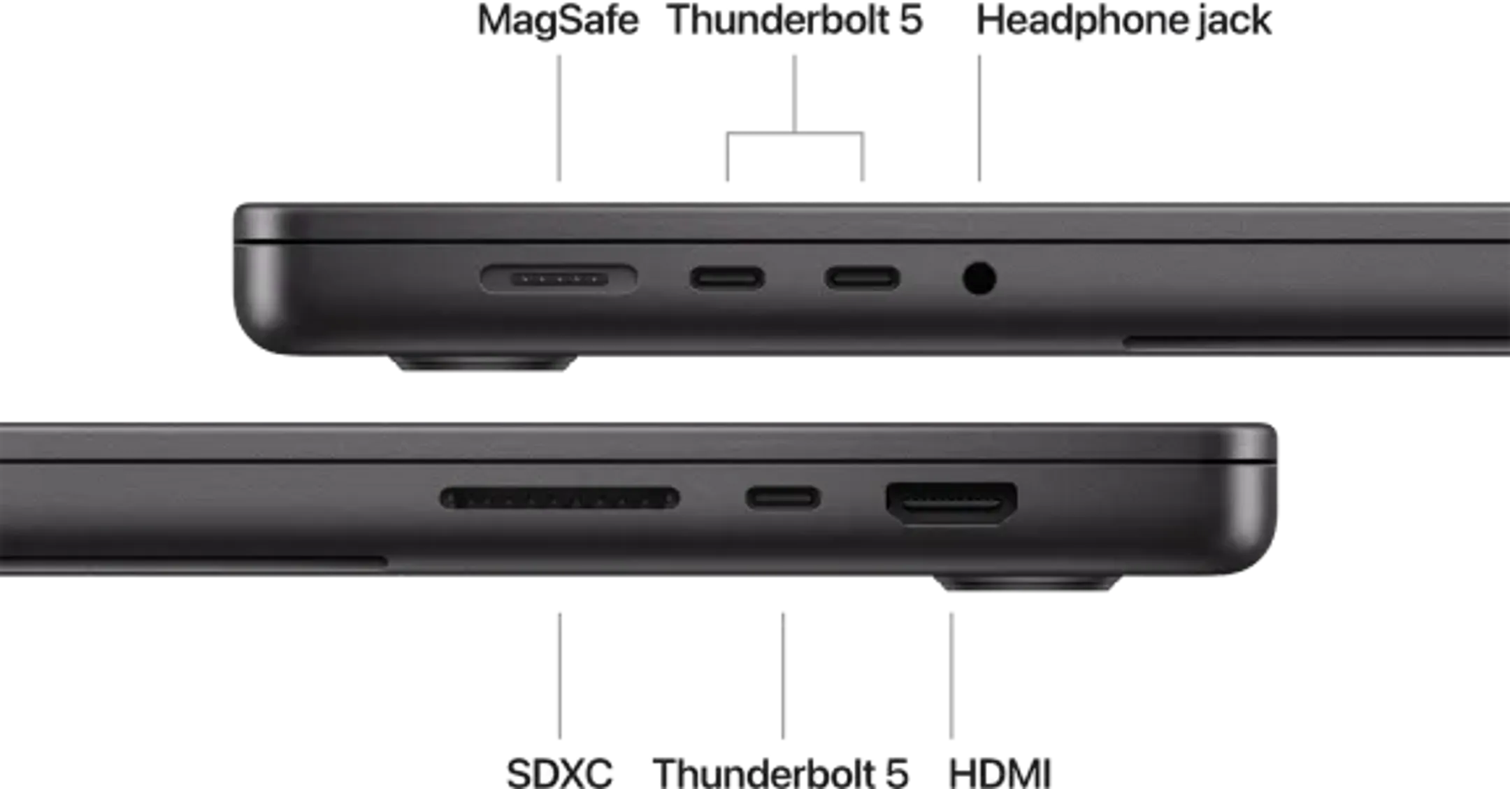 Apple MacBook Pro 16" M4 Max (16-core CPU & 40-core GPU) 1 To - 48 Go - QWERTZ - Space Black image