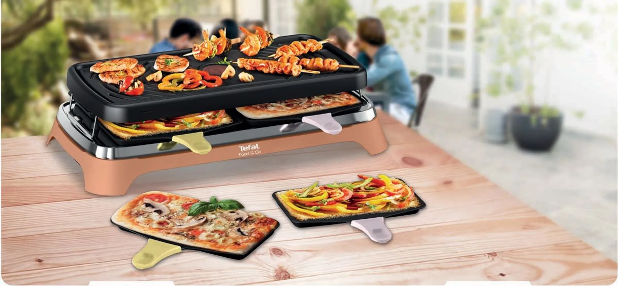 Tefal Raclette Food & Co RE651JFO image