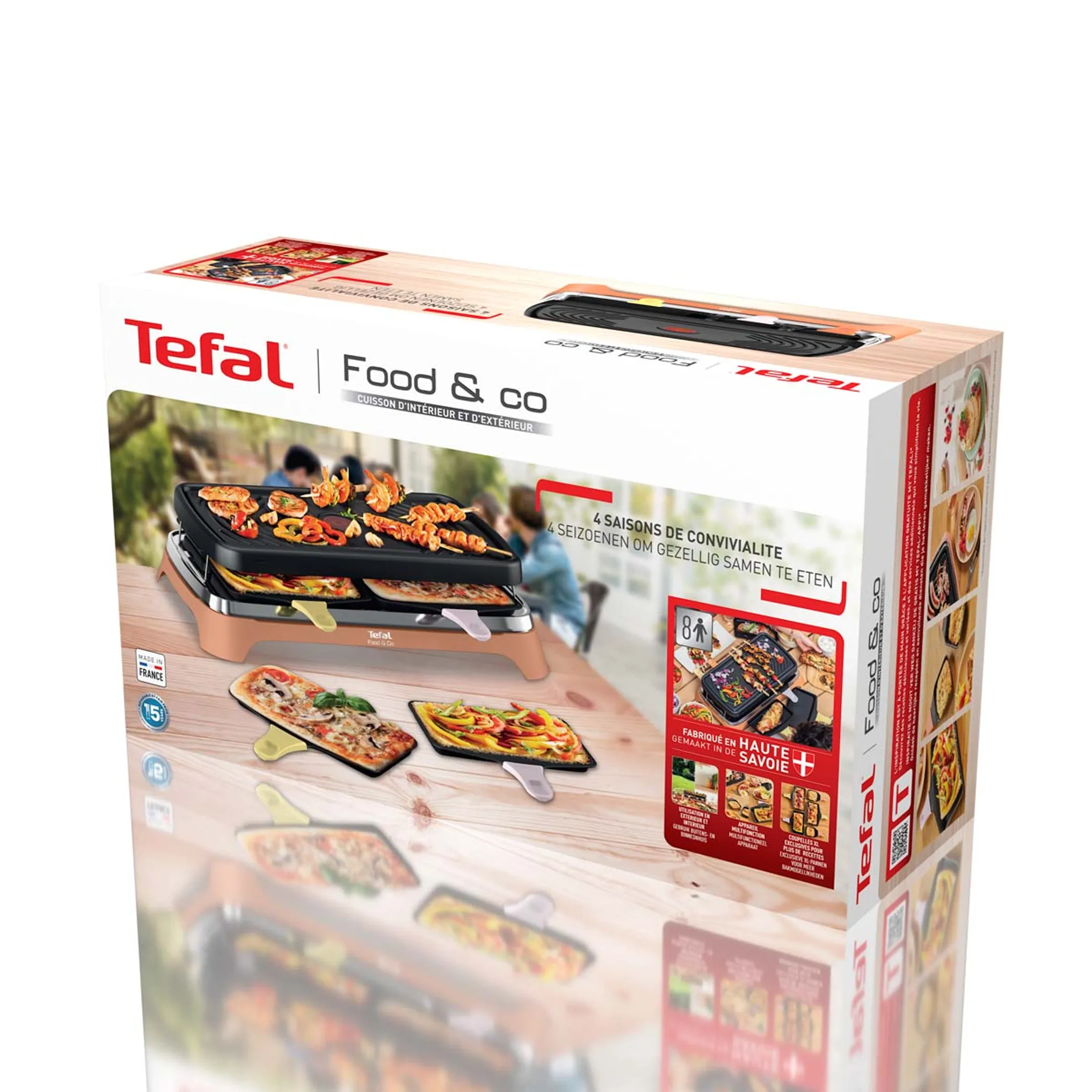 Tefal Raclette Food & Co RE651JFO image