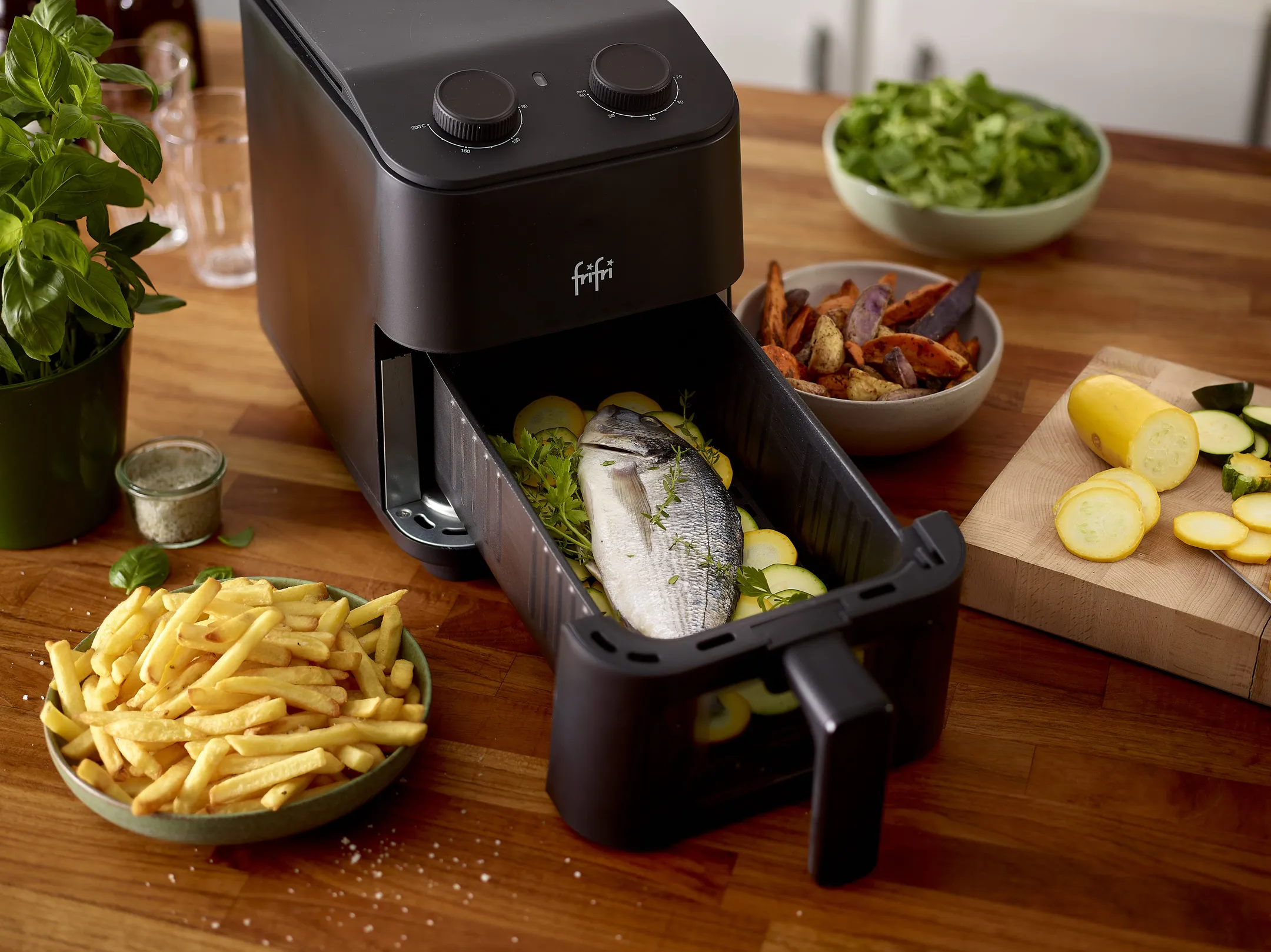 FriFri Airfryer Slim FRI0805017BLP image