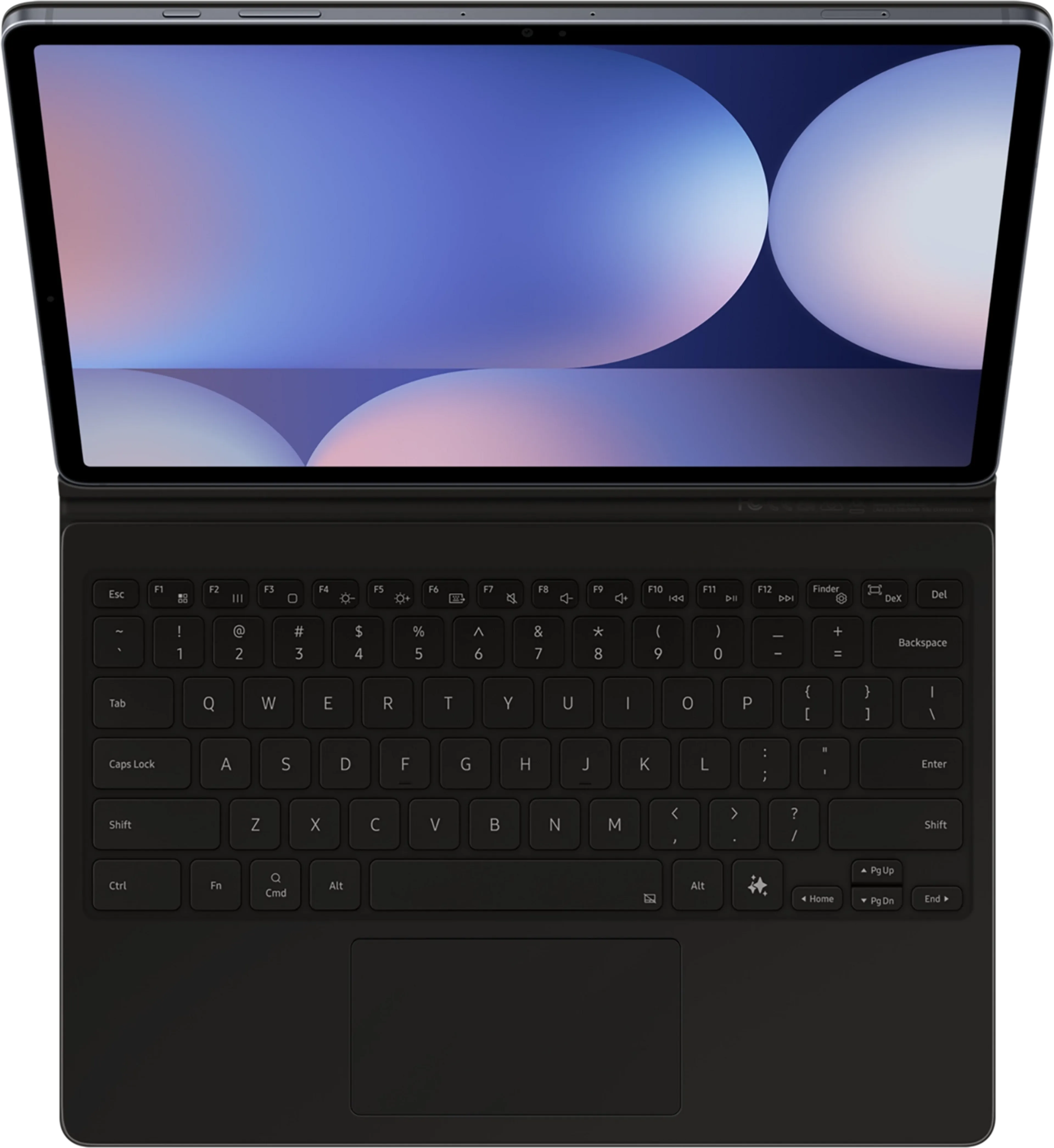 Samsung AI Book Cover Keyboard Tab S10+/S9+/S9 FE+ -  AZERTY - Schwarz image