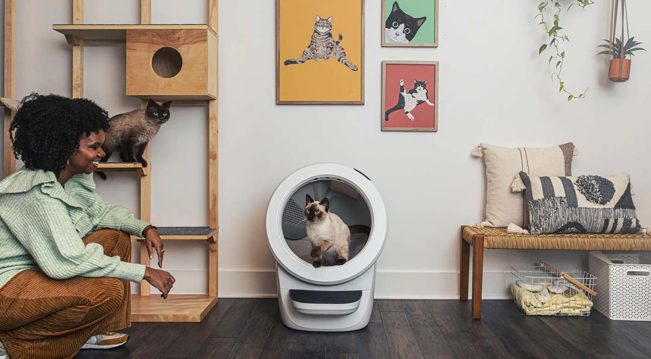 LITTER ROBOT Automatic litter box Litter-Robot 4 - White image