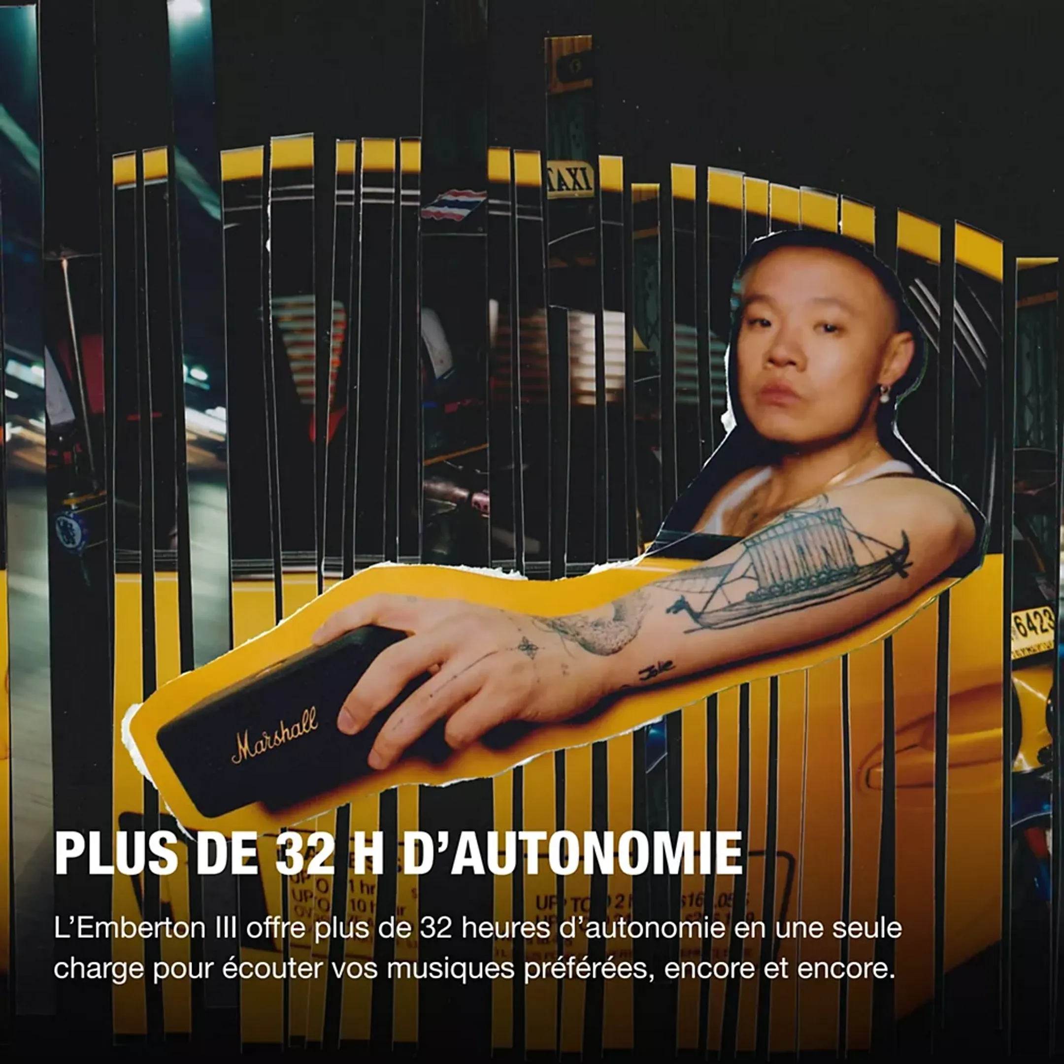 Marshall Enceinte Bluetooth Emberton III - Noir image