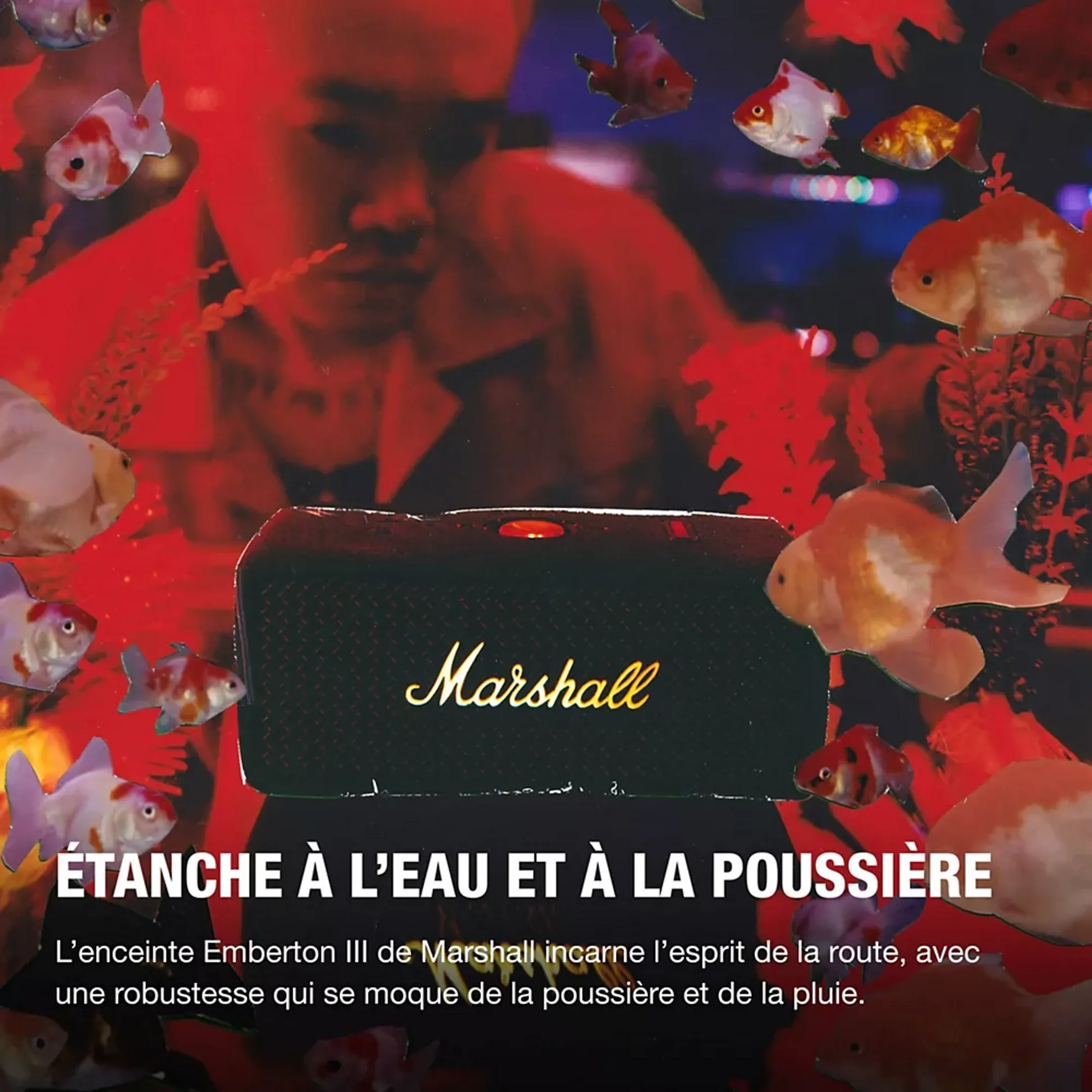 Marshall Enceinte Bluetooth Emberton III - Noir image