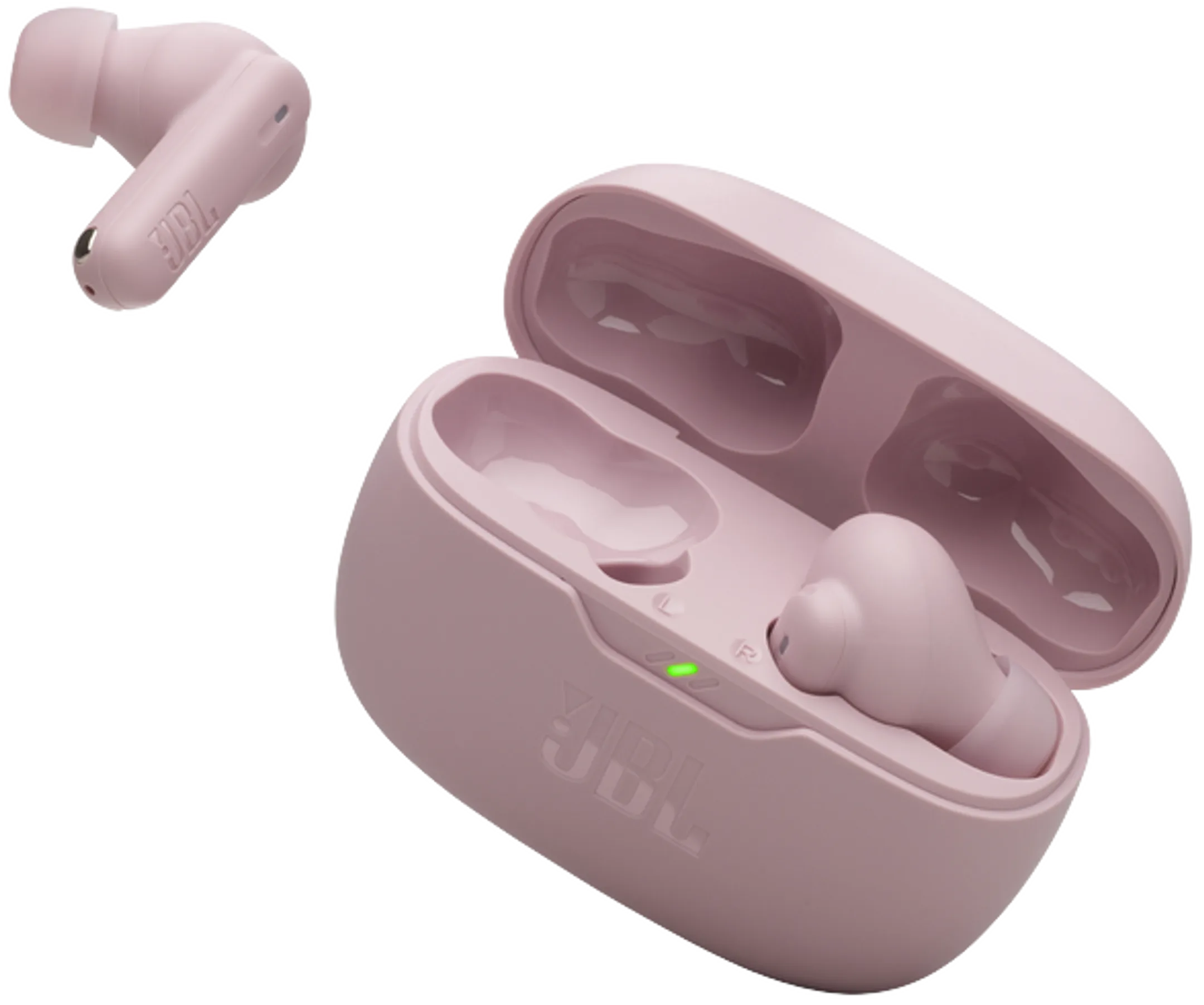 JBL Wireless Headphones Wave Beam 2 - Pink image