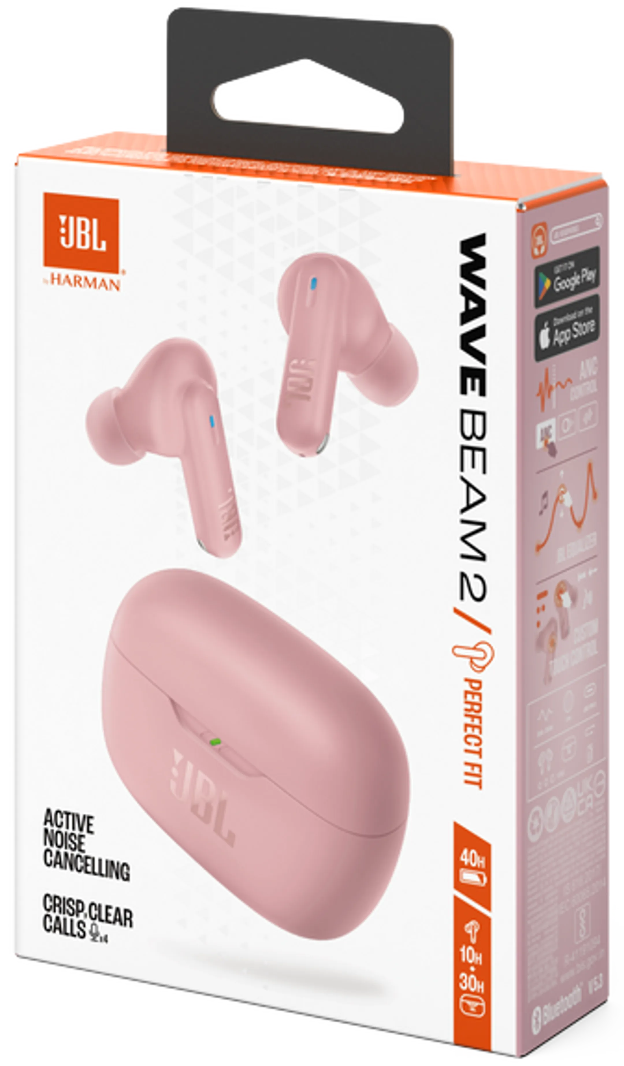 Wireless Headphones JBL Wave Beam 2 Pink | Hifi.lu